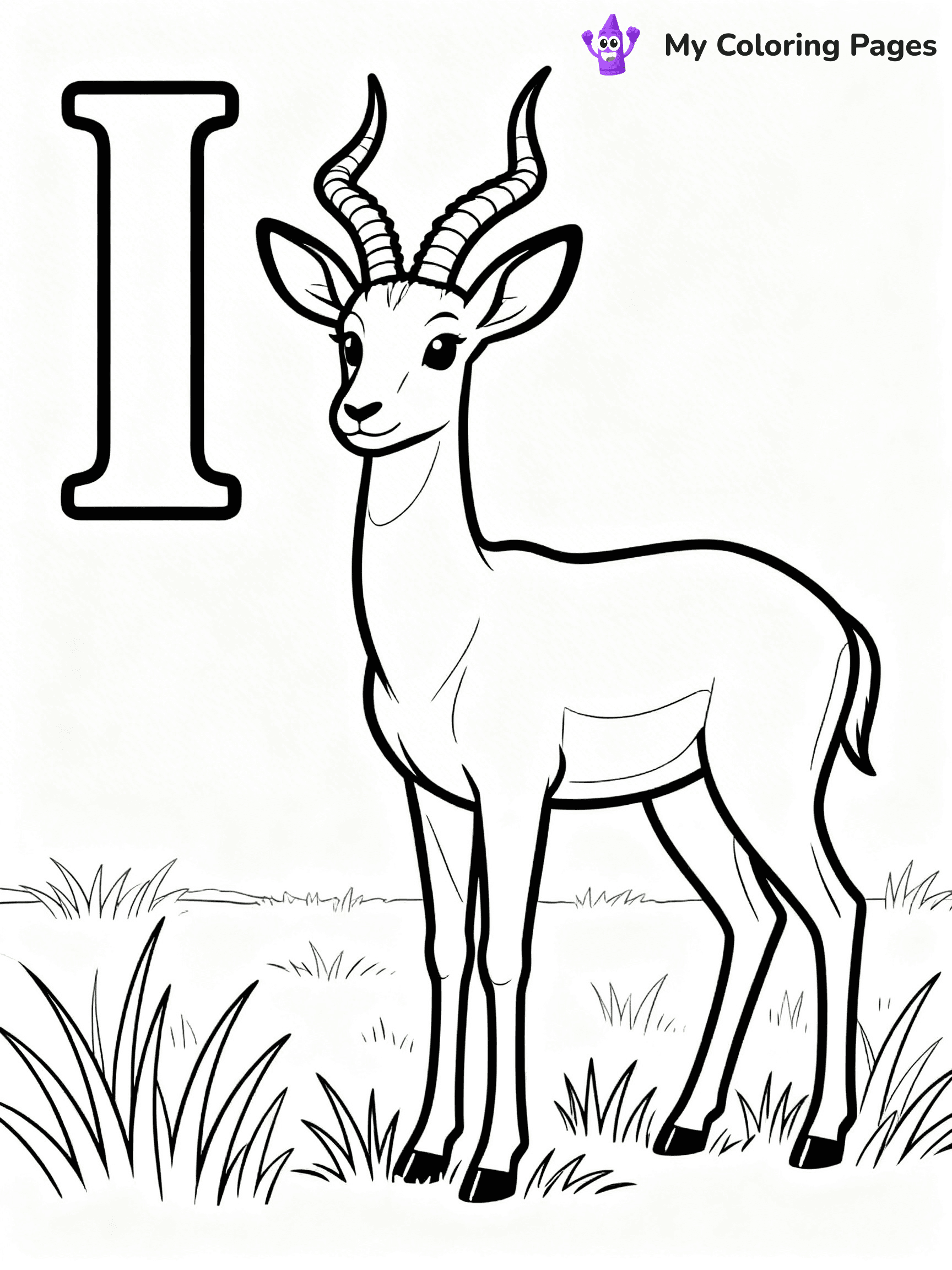 Letter I Coloring Pages - 49