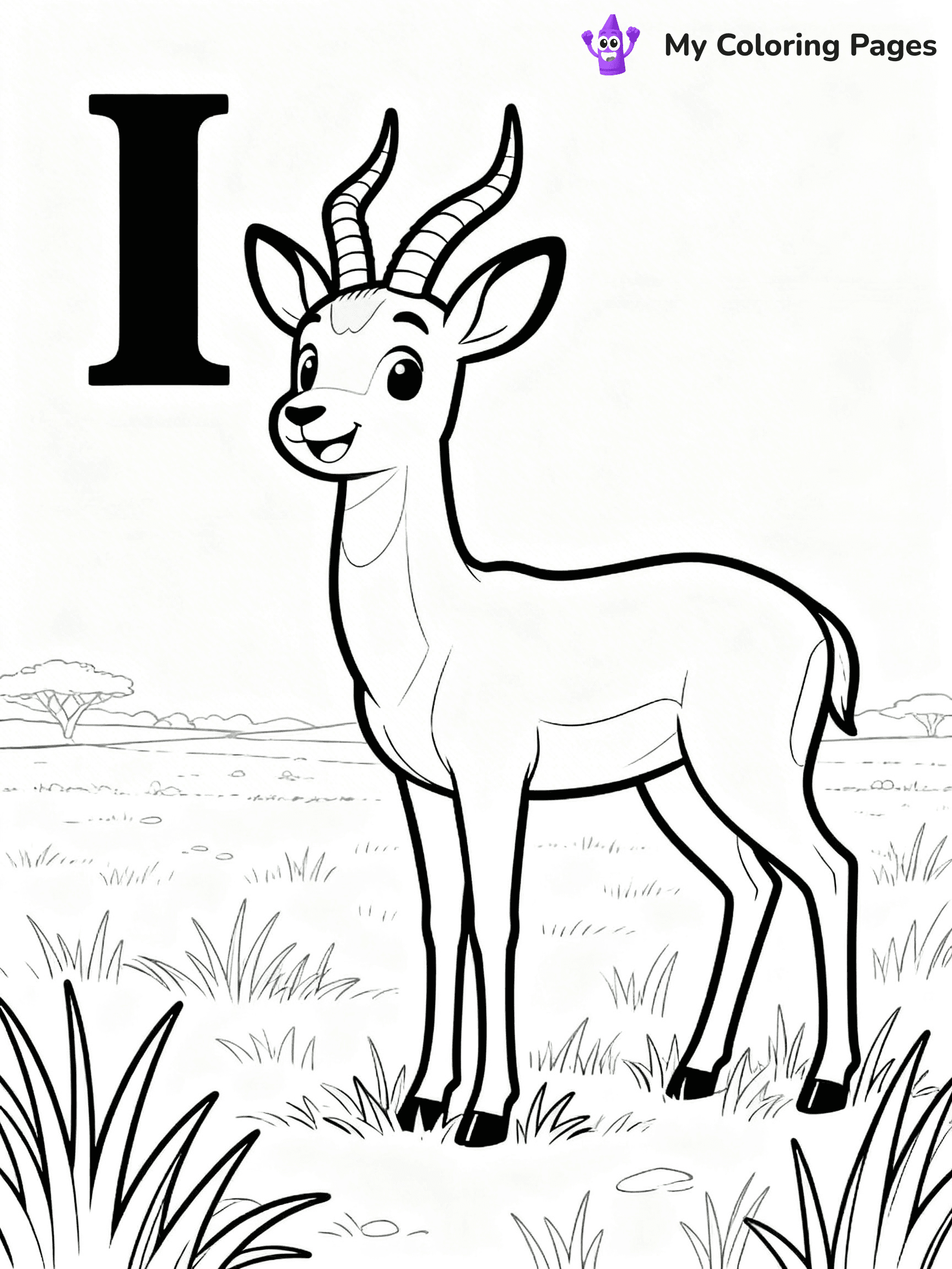 Letter I Coloring Pages - 47
