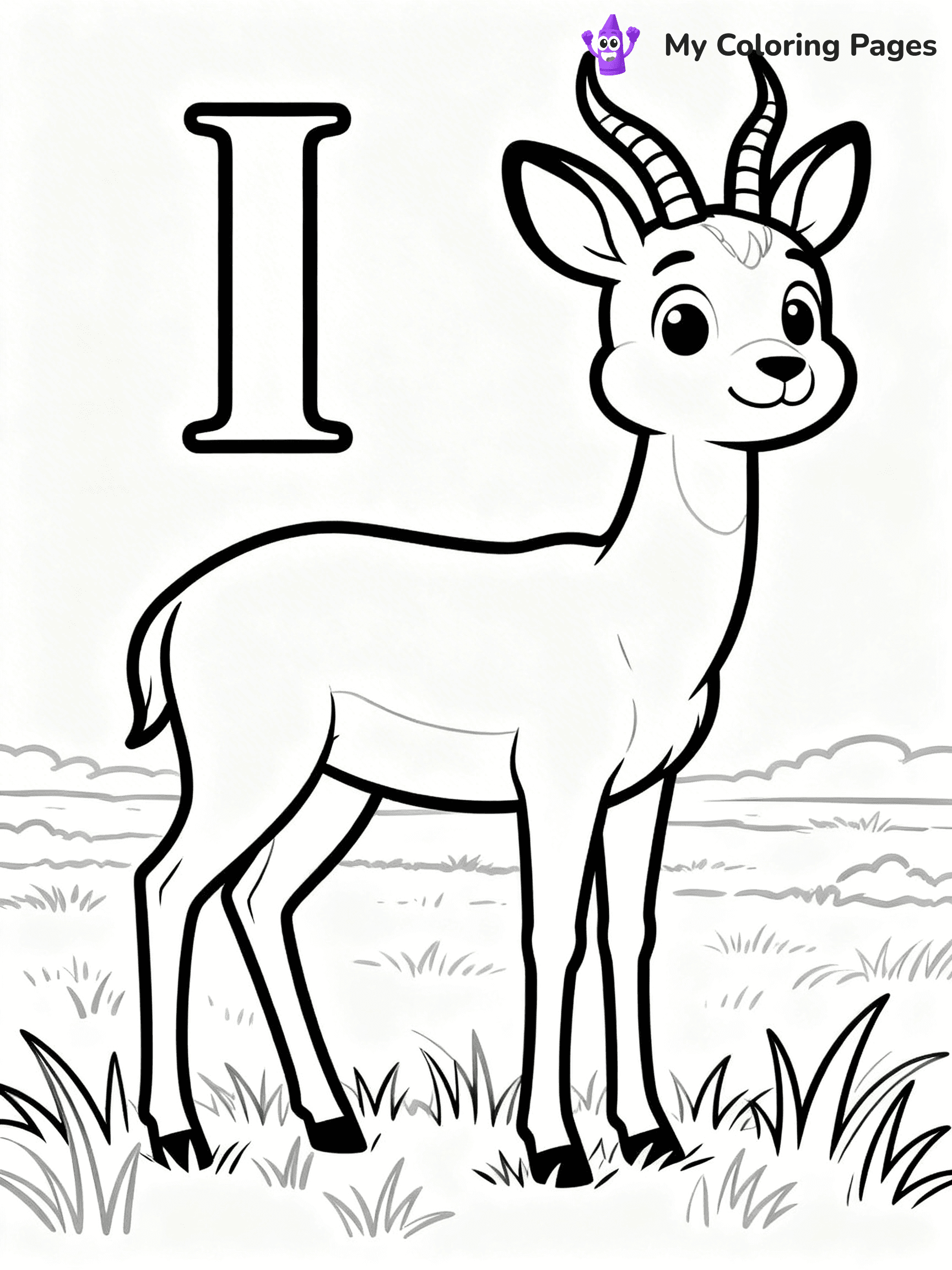 Letter I Coloring Pages - 45