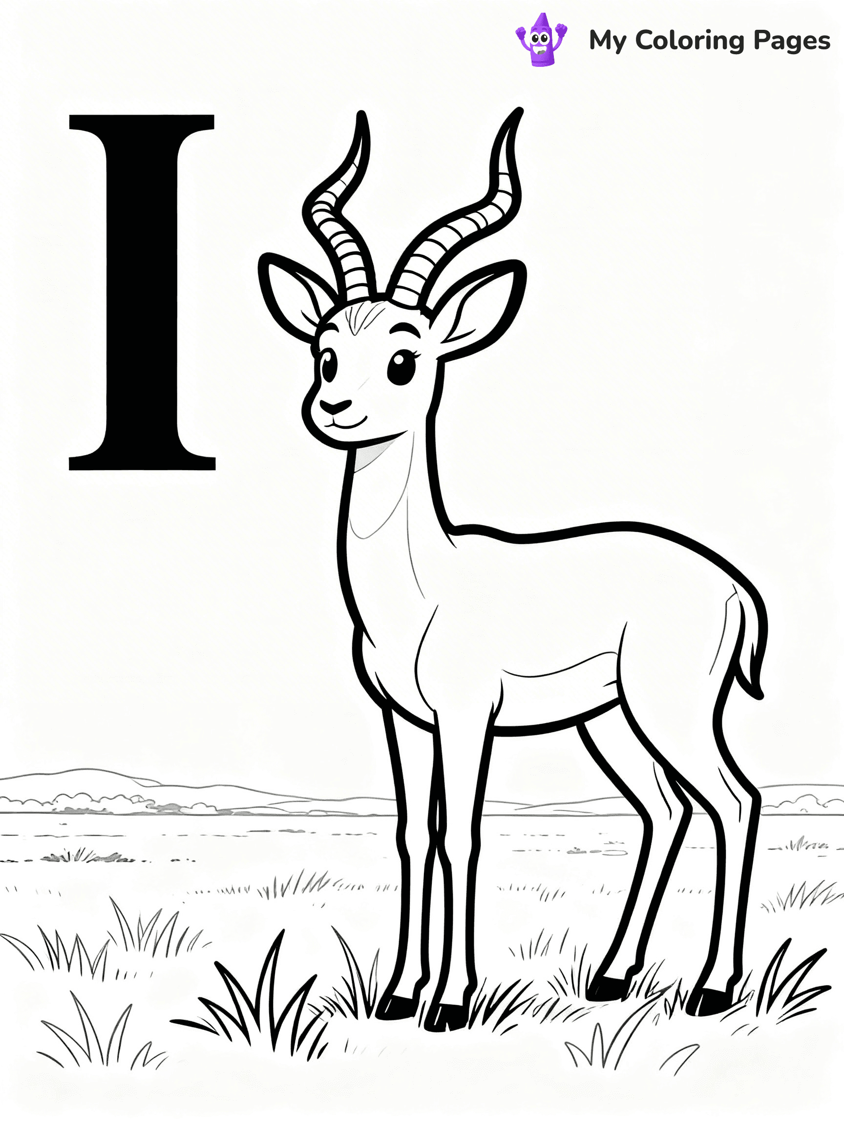 Letter I Coloring Pages - 44