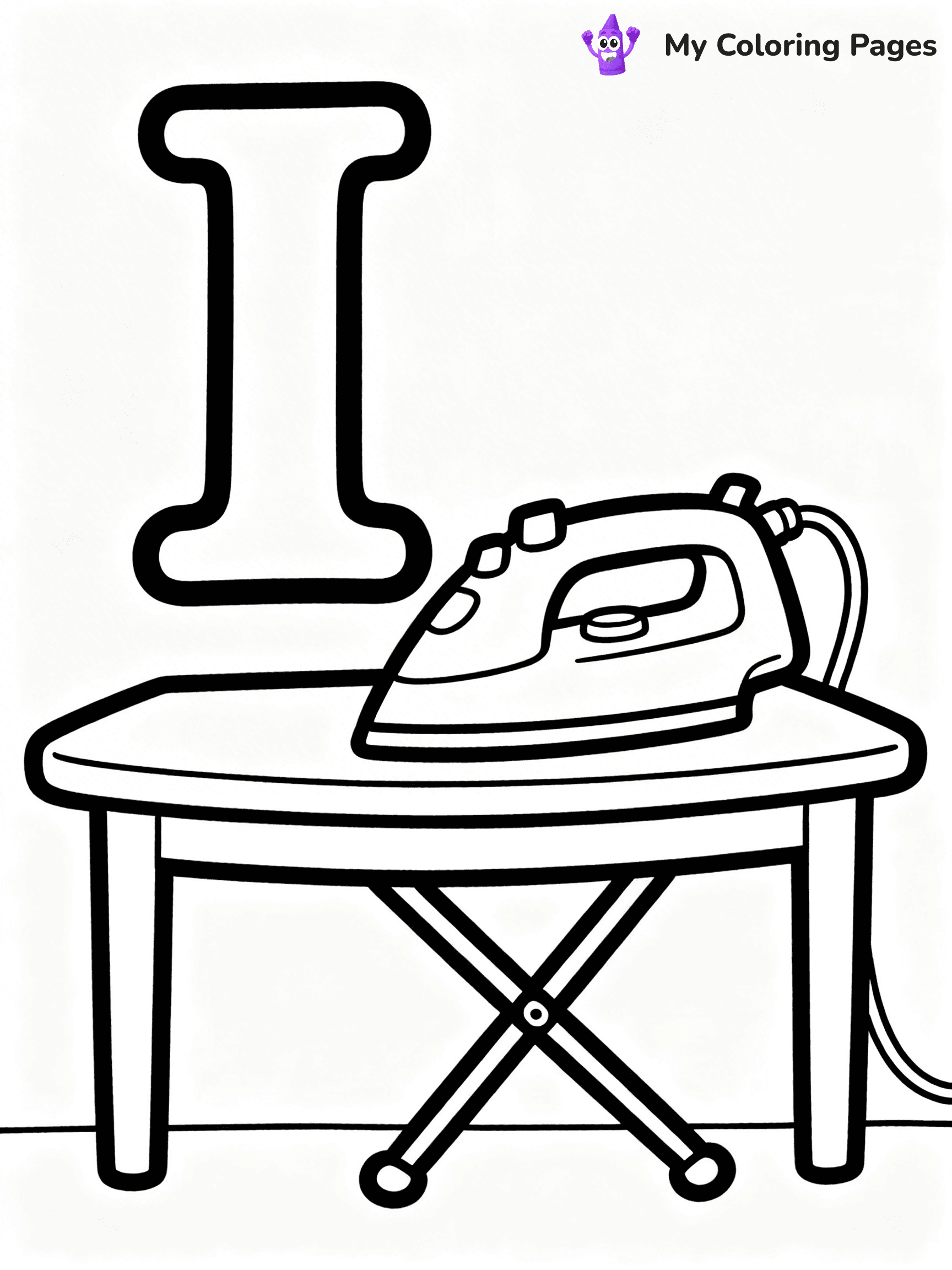 Letter I Coloring Pages - 36