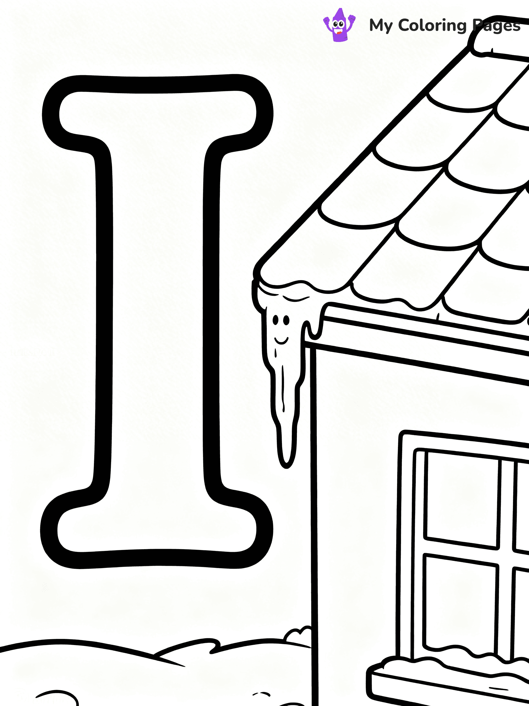 Letter I Coloring Pages - 28