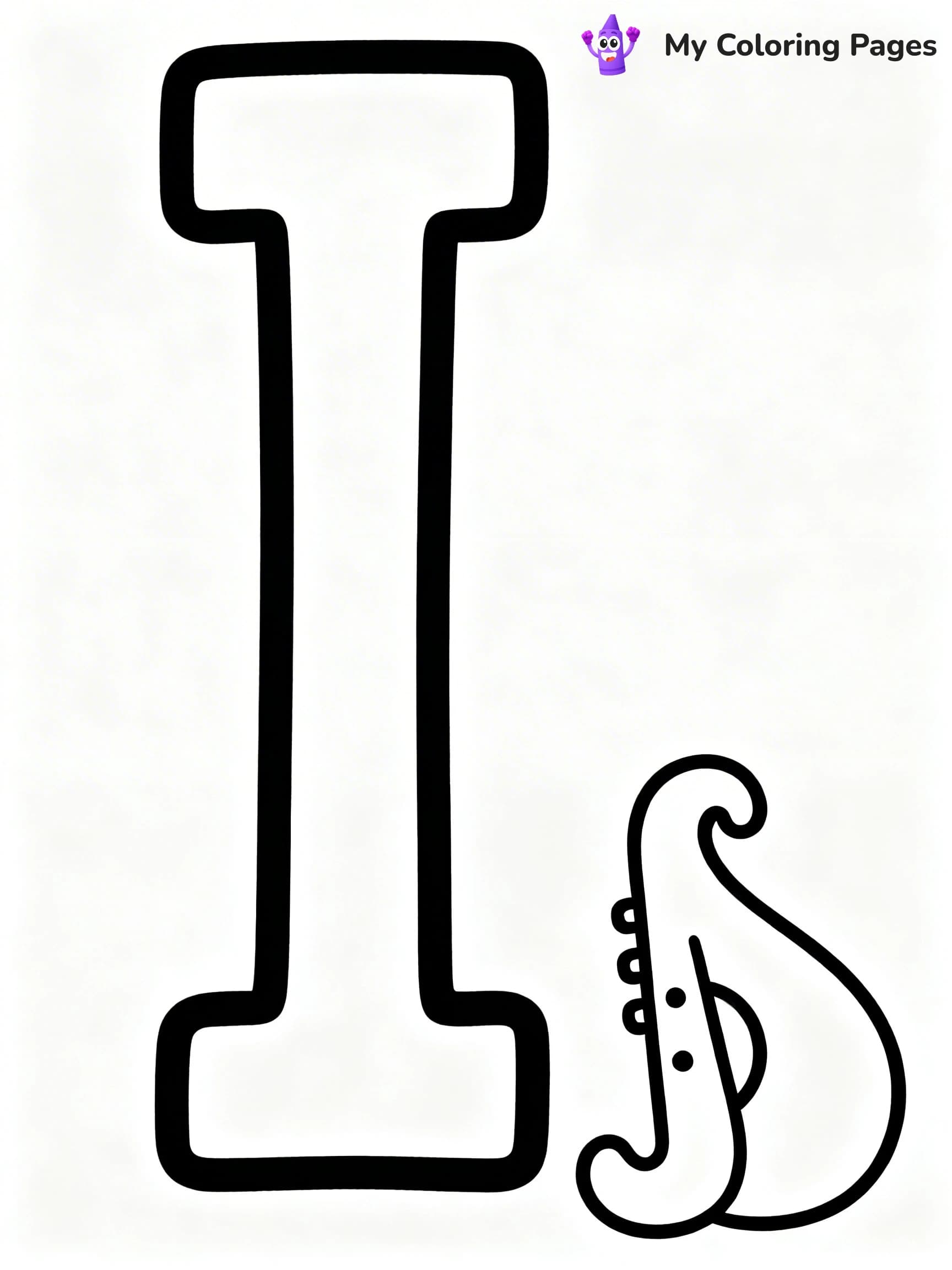 Letter I Coloring Pages - 9