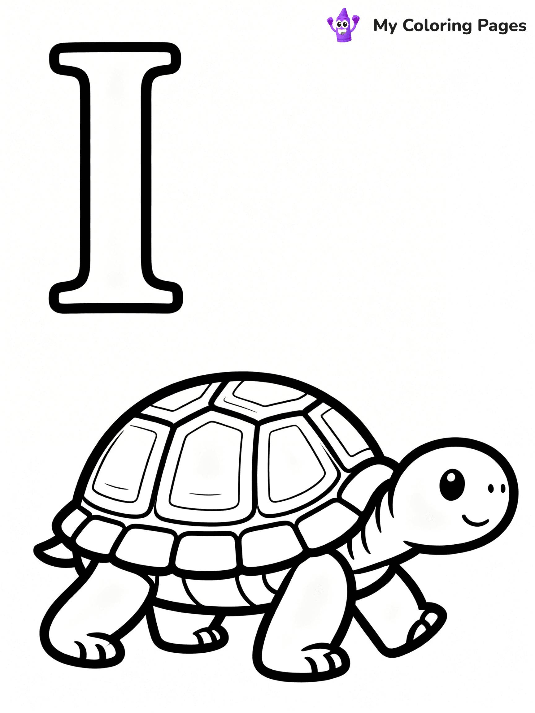 Letter I Coloring Pages - 8