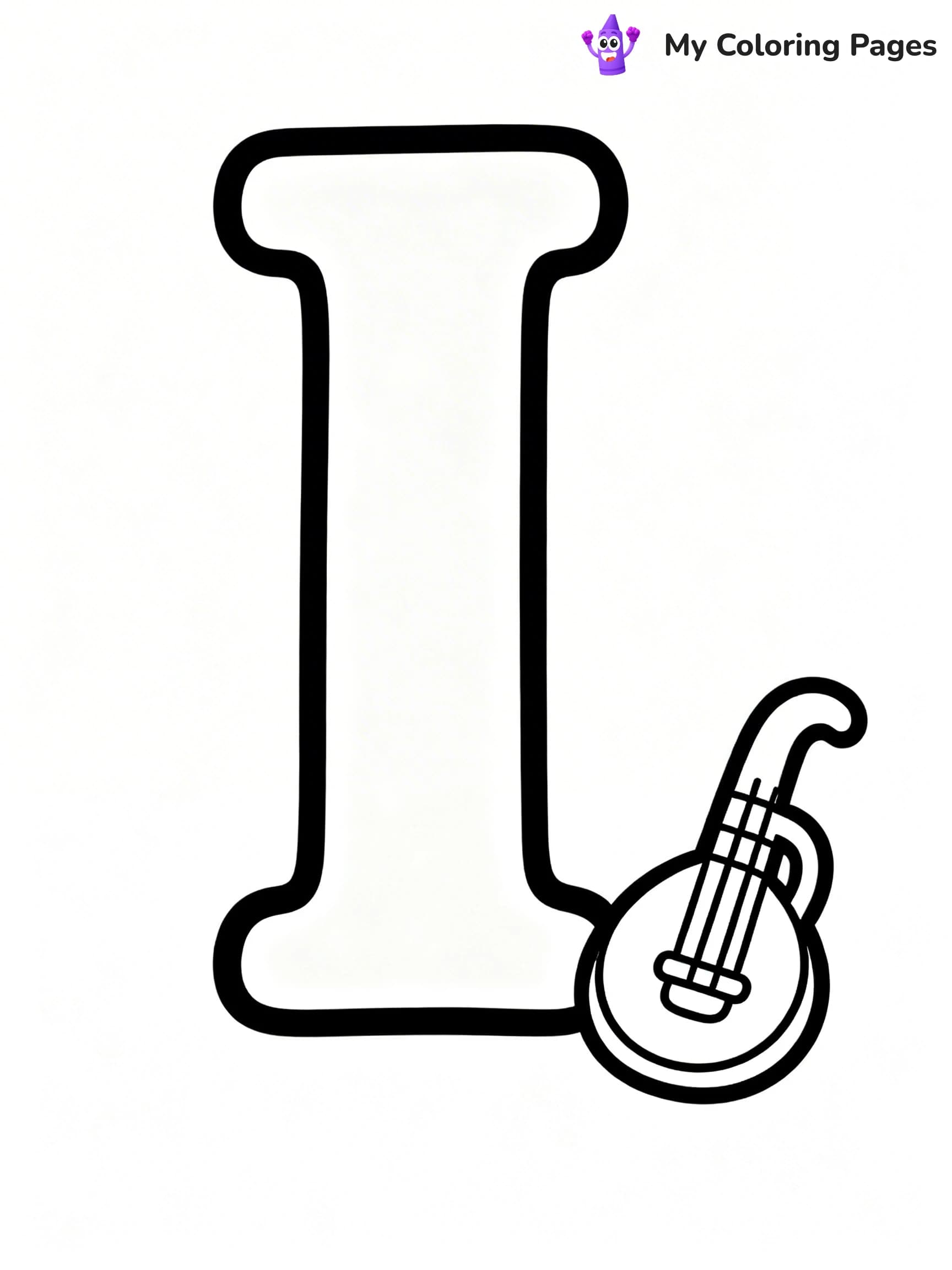 Letter I Coloring Pages - 6