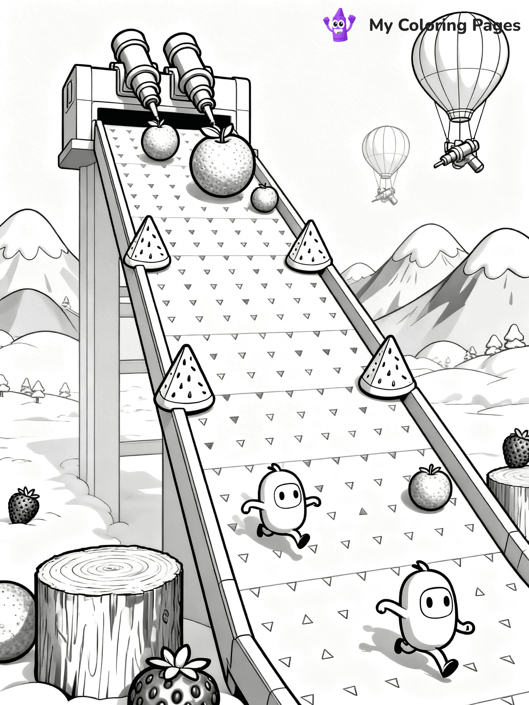 Fall Guys Coloring Pages - 24