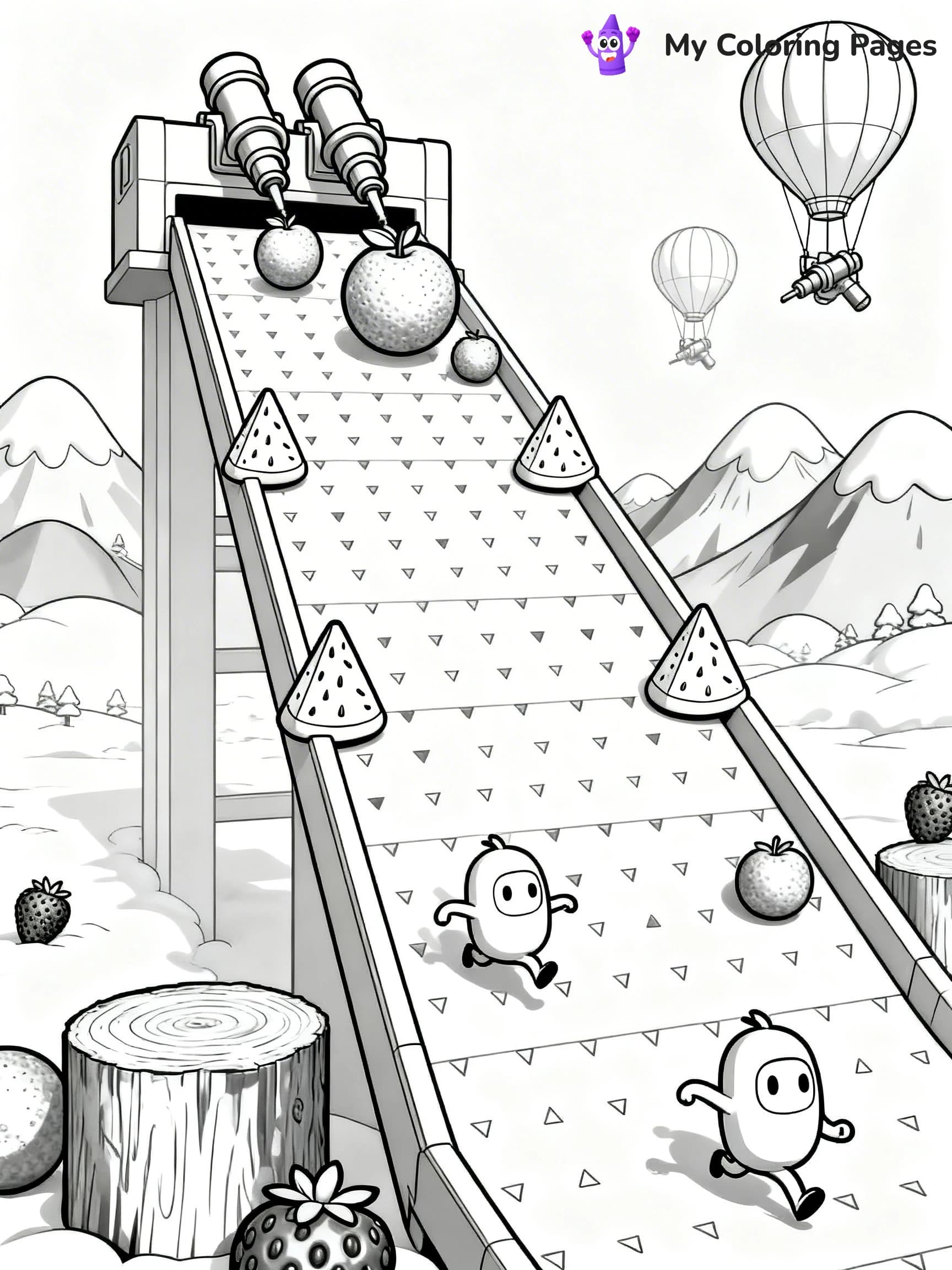 Fall Guys Coloring Pages - 24
