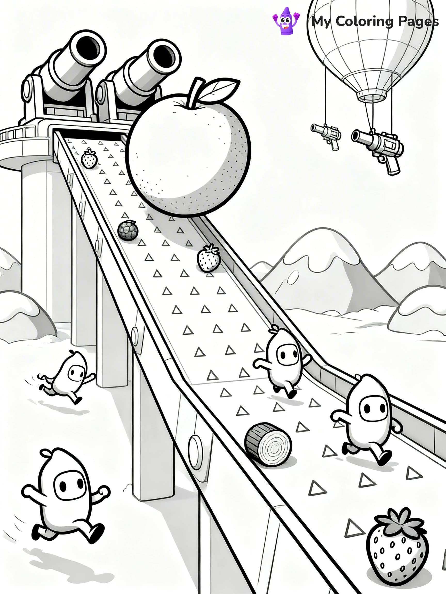 Fall Guys Coloring Pages - 22