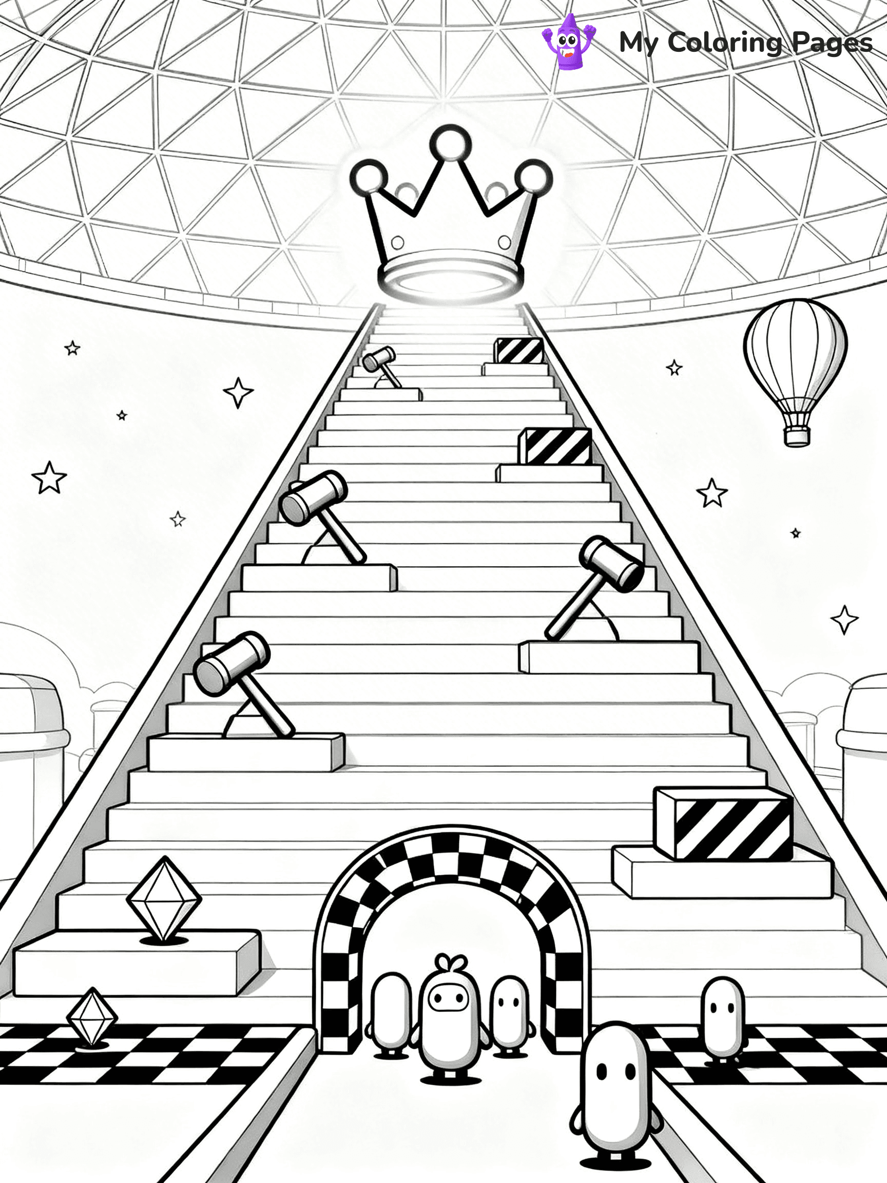 Fall Guys Coloring Pages - 19