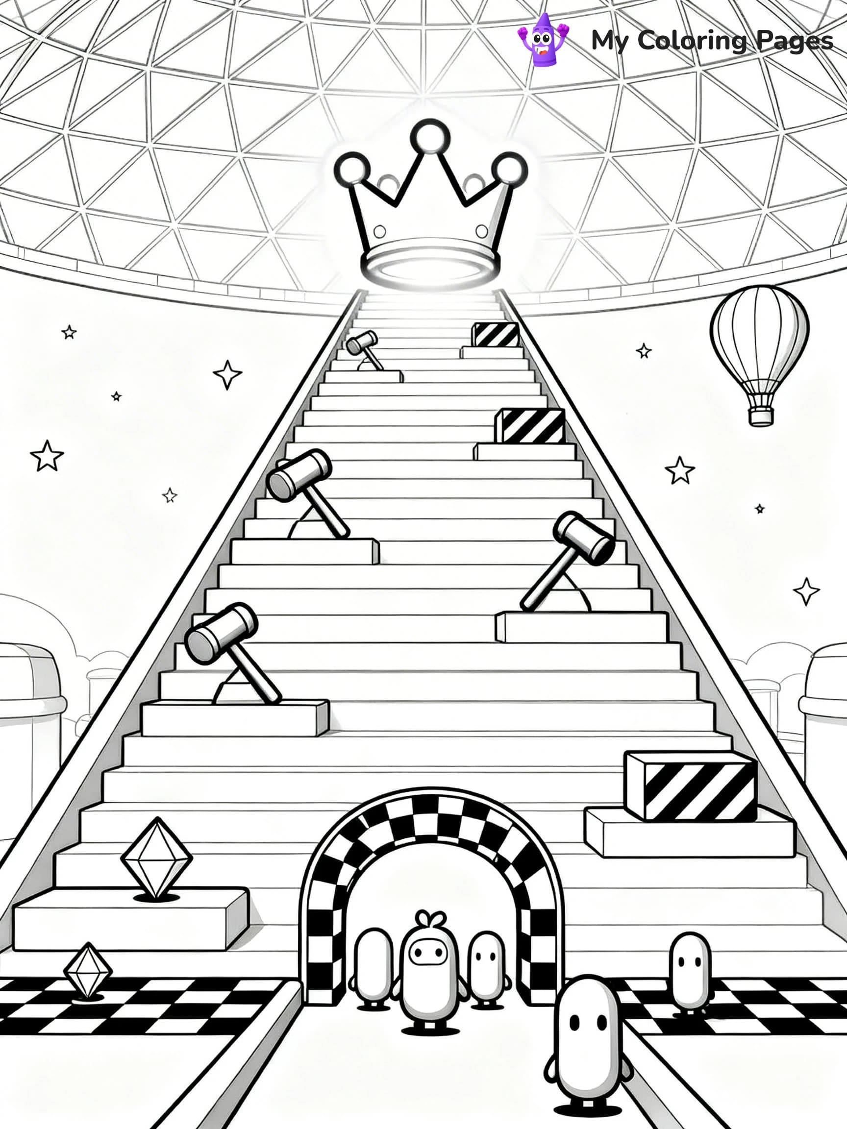 Fall Guys Coloring Pages - 19