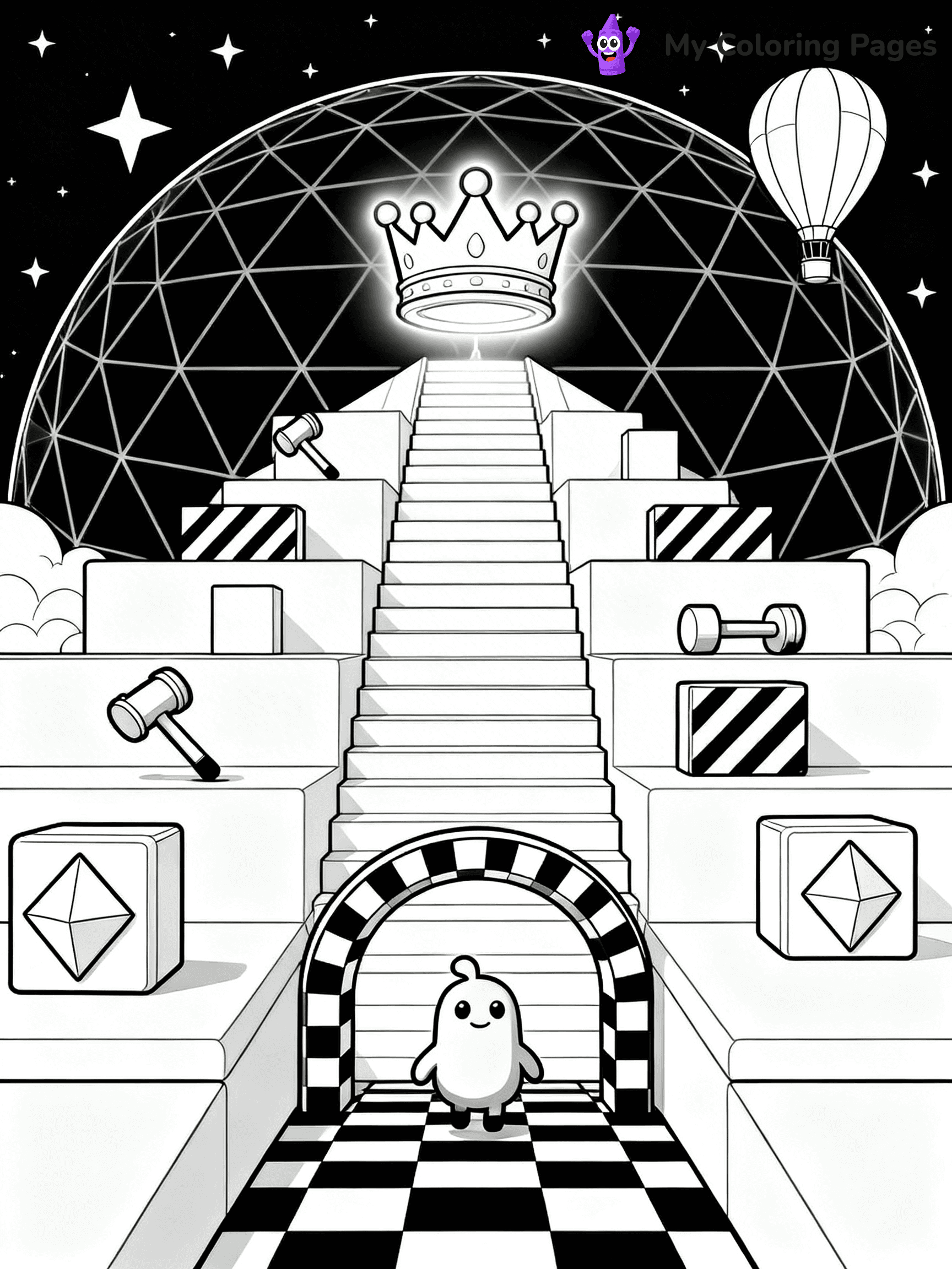 Fall Guys Coloring Pages - 15