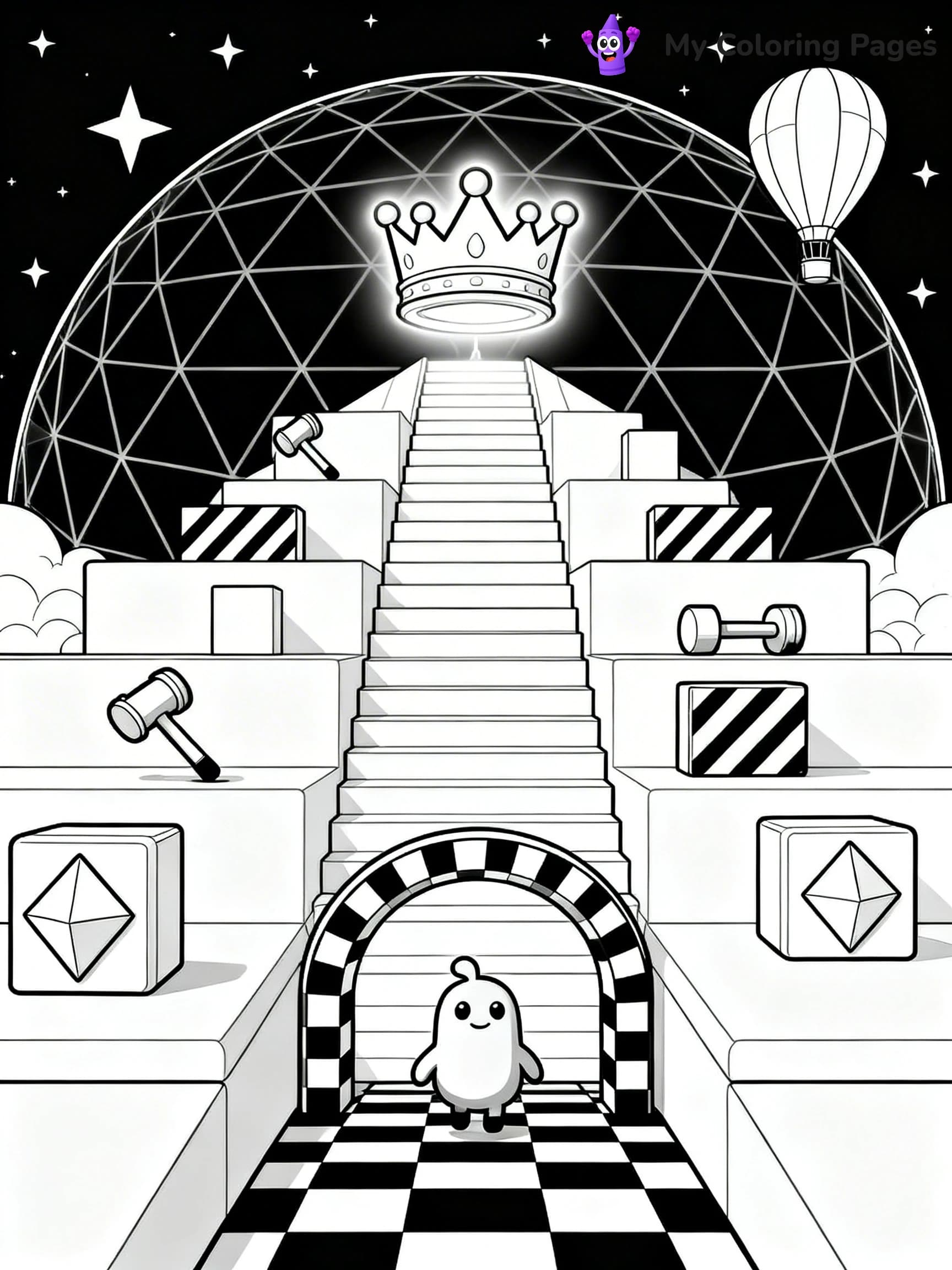 Fall Guys Coloring Pages - 15
