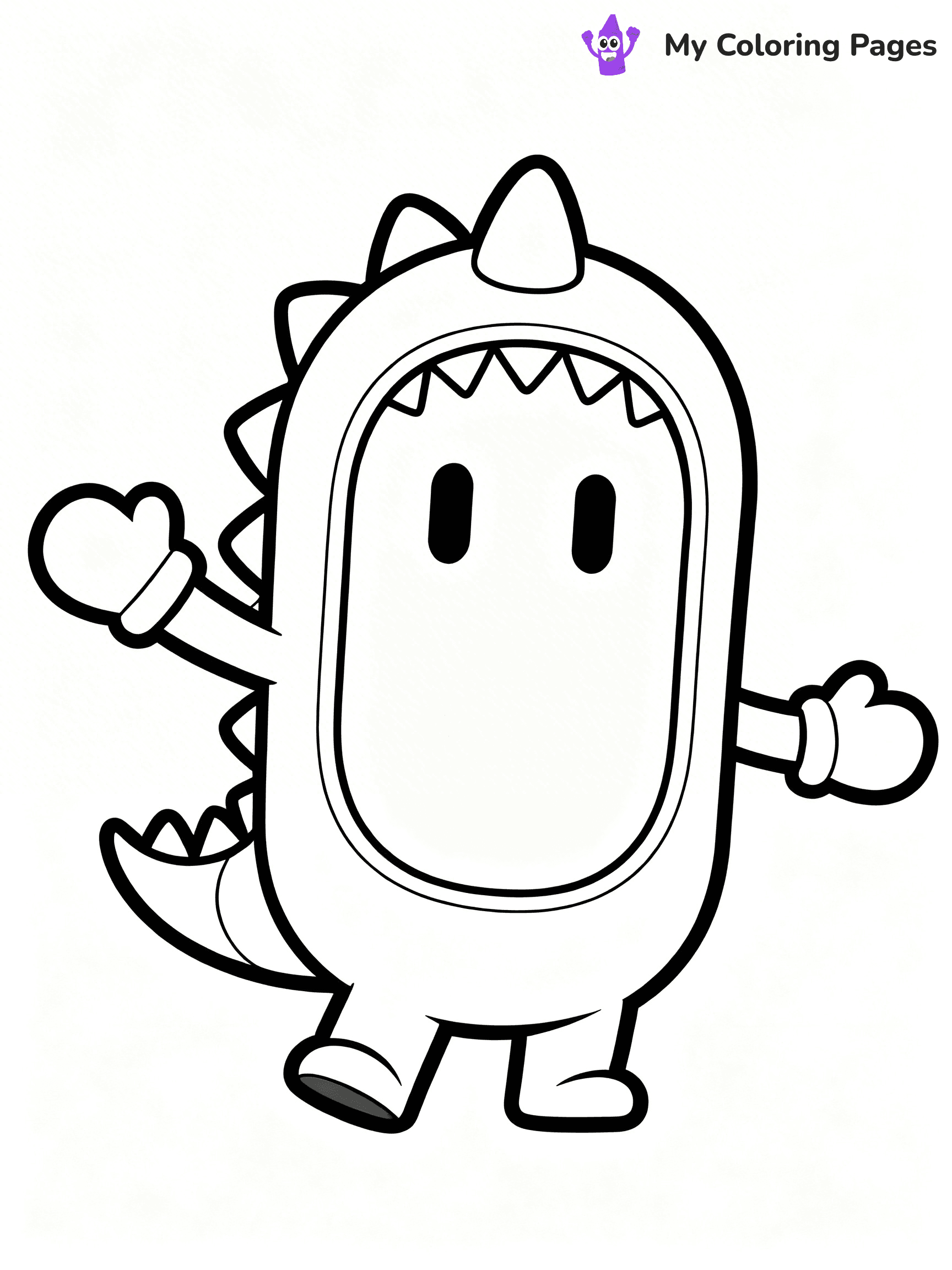 Fall Guys Coloring Pages - 13