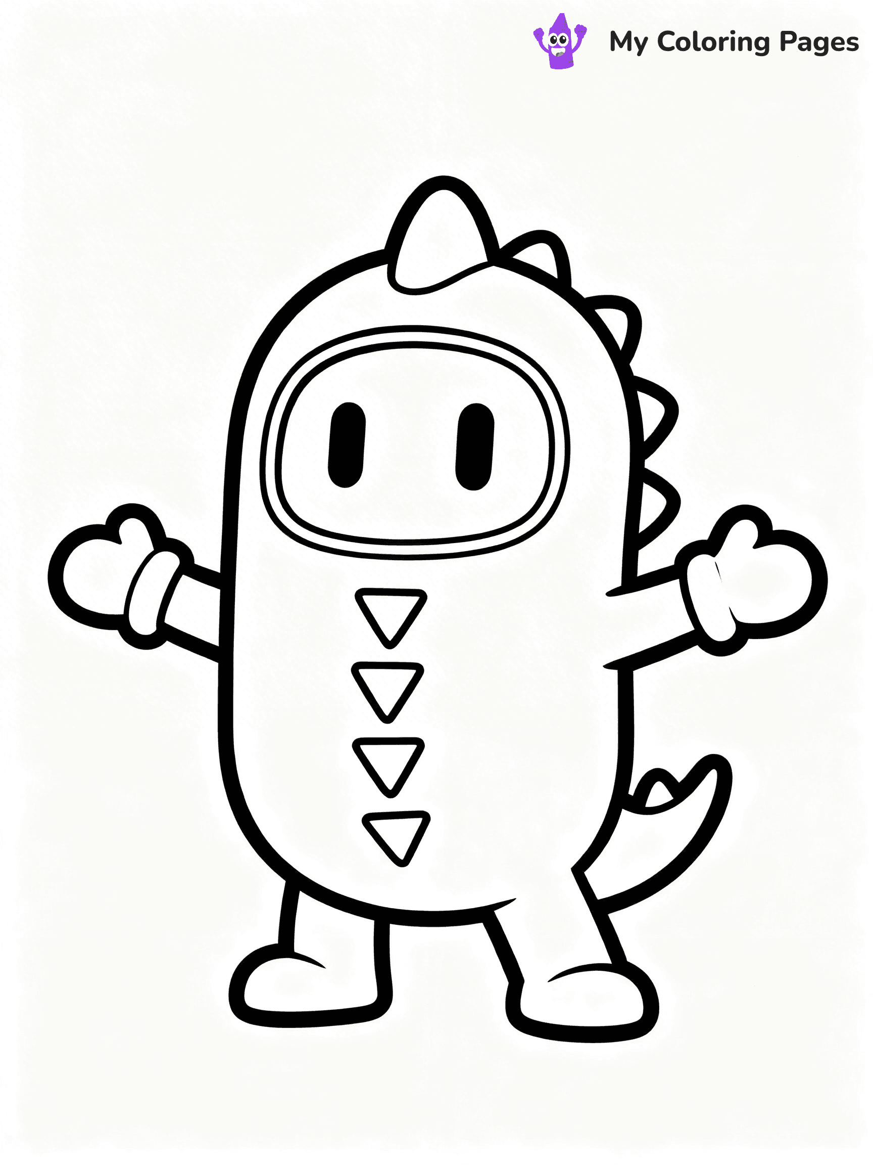 Fall Guys Coloring Pages - 12