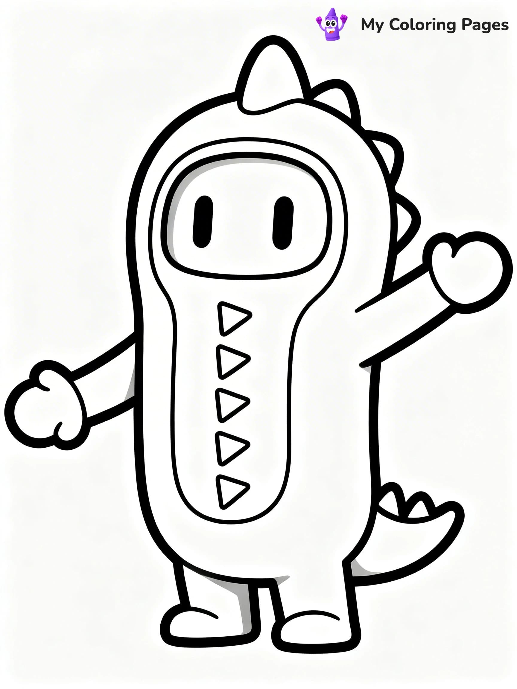 Fall Guys Coloring Pages - 11