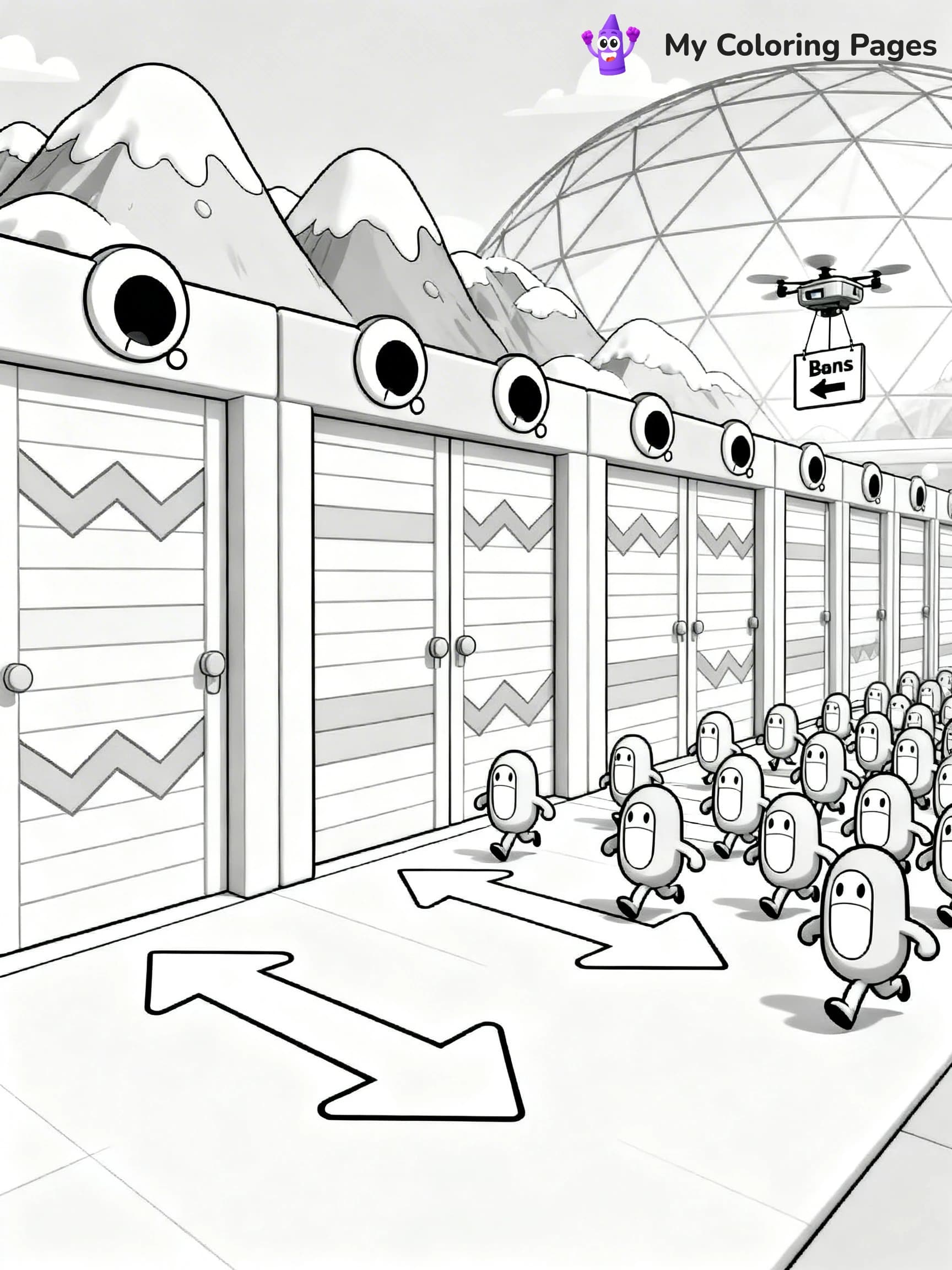 Fall Guys Coloring Pages - 5