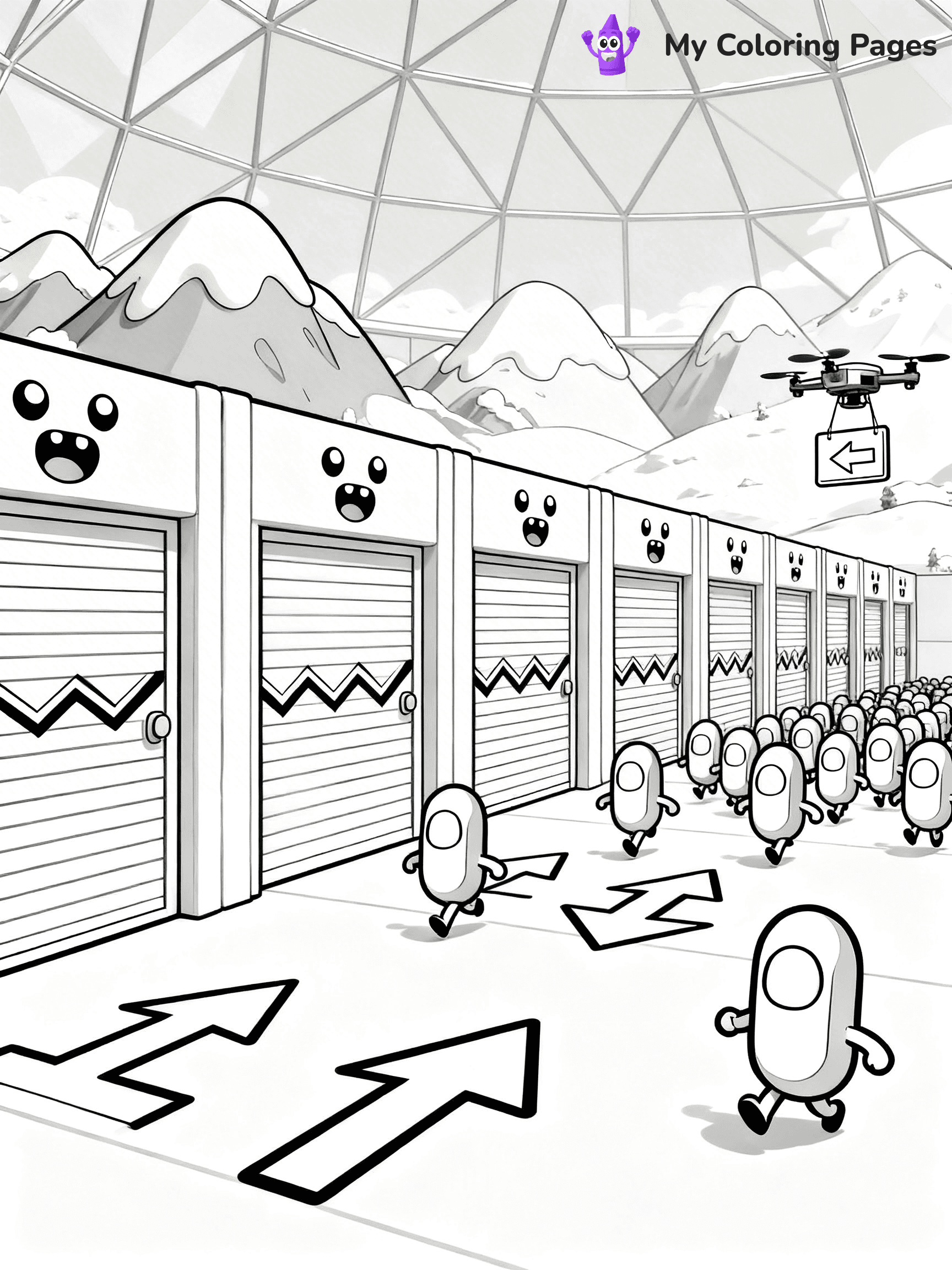 Fall Guys Coloring Pages - 4