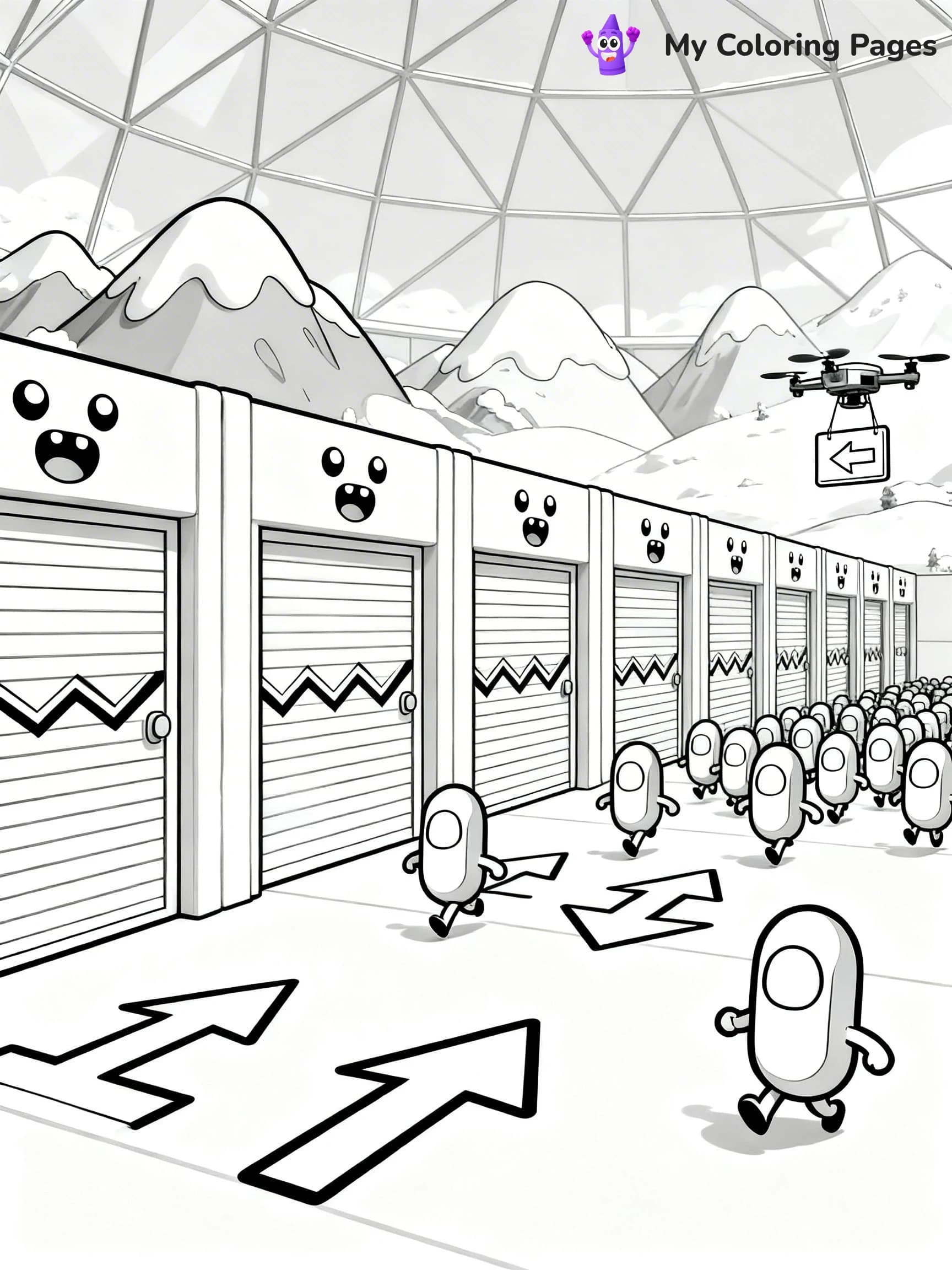 Fall Guys Coloring Pages - 4