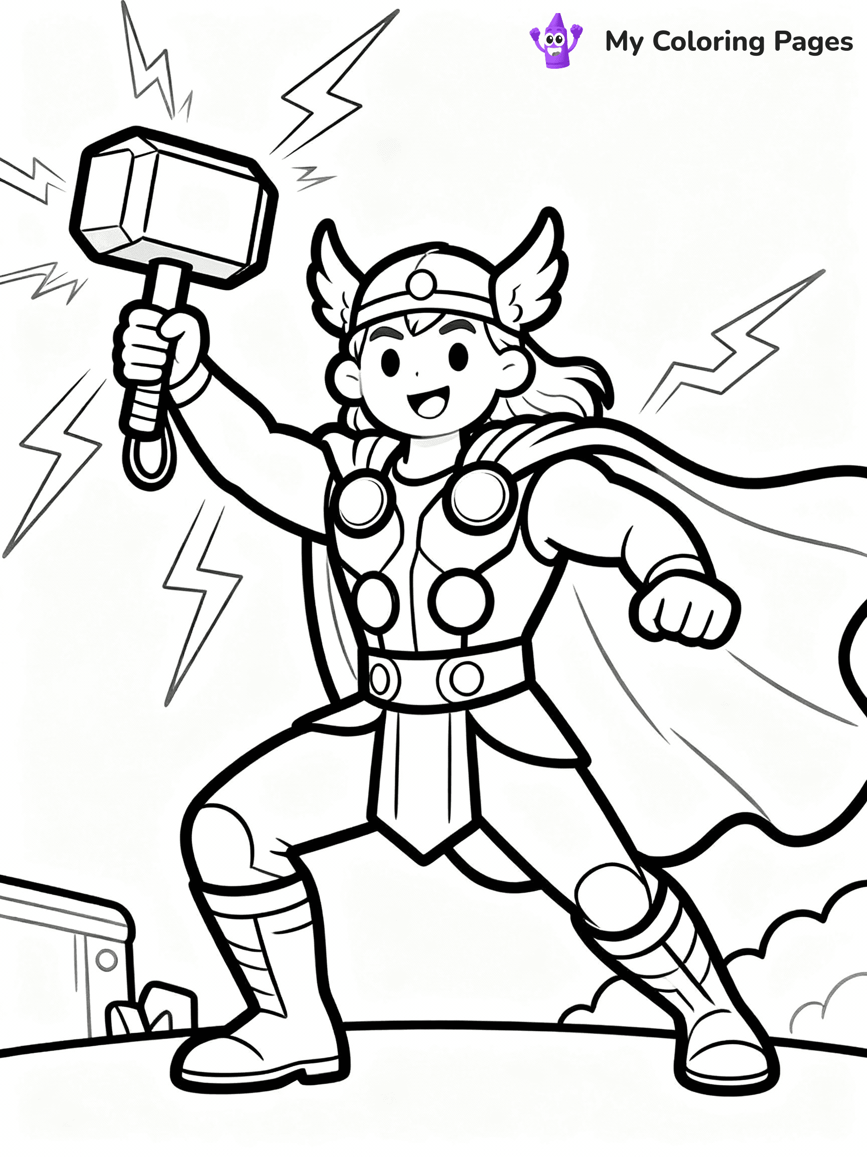 Marvel Coloring Pages - 23