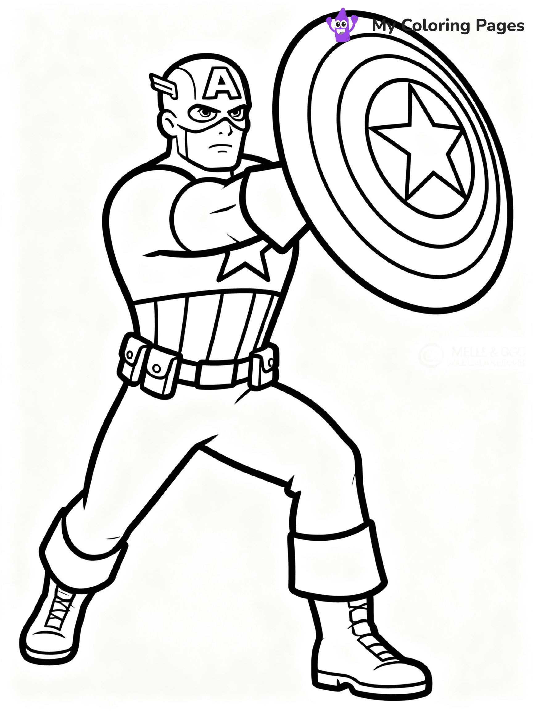 Marvel Coloring Pages - 16