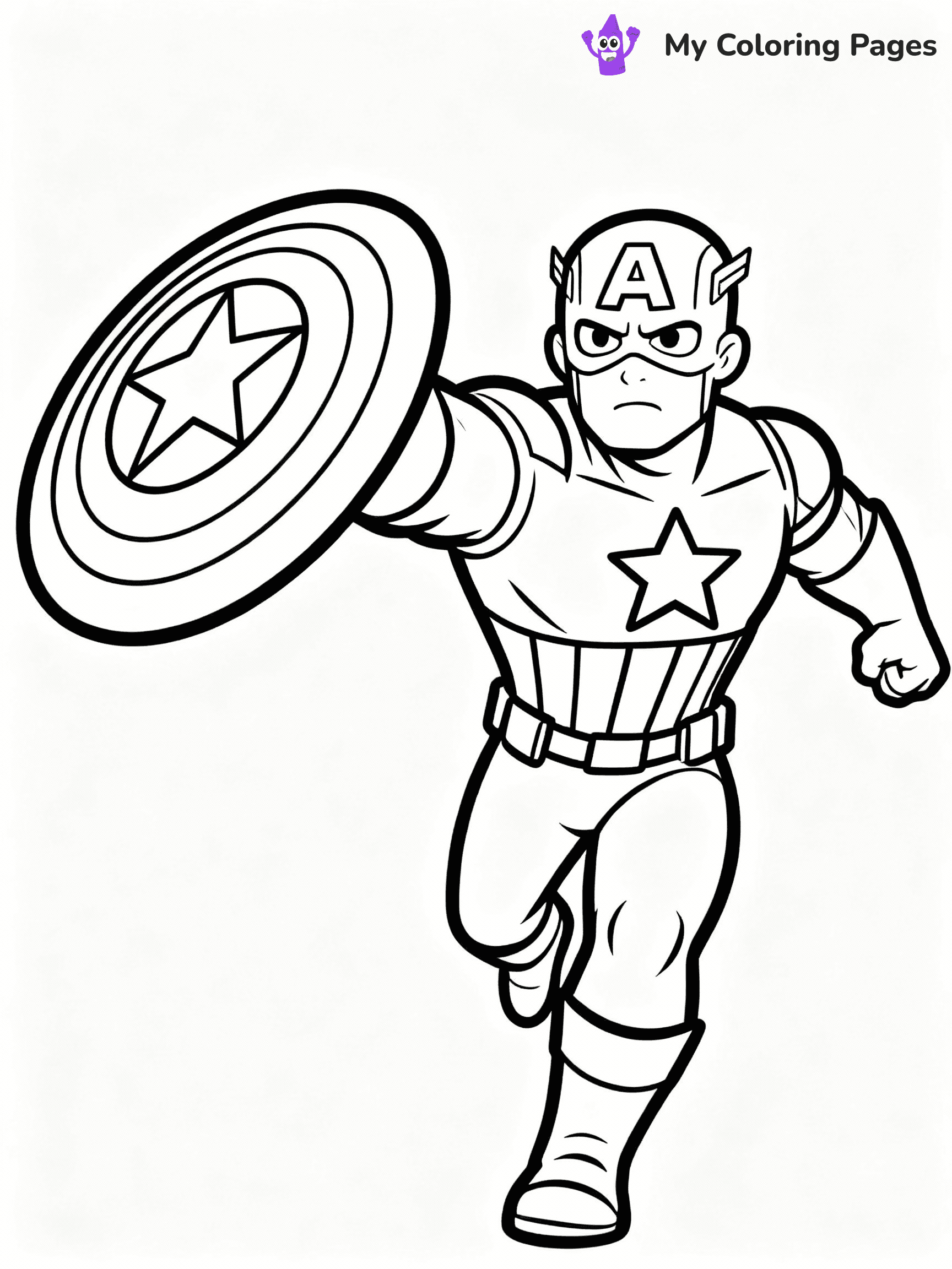 Marvel Coloring Pages - 12
