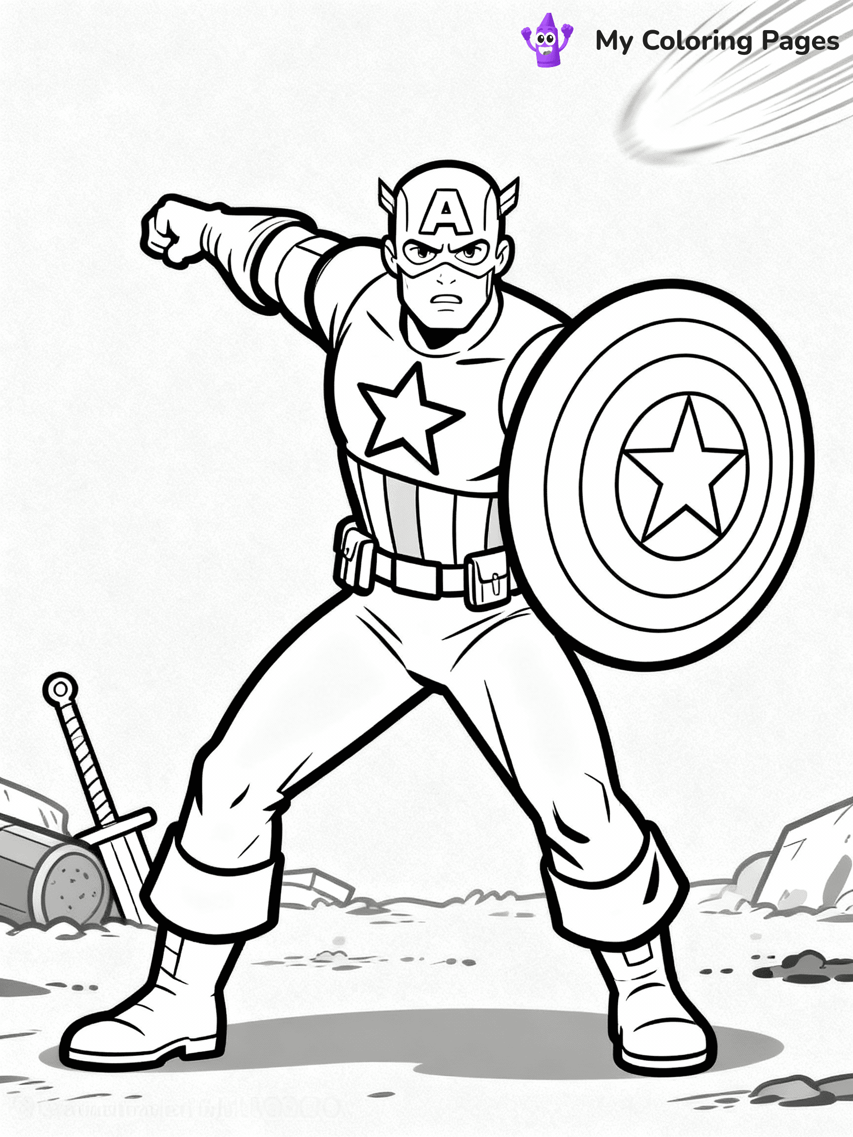 Marvel Coloring Pages - 10