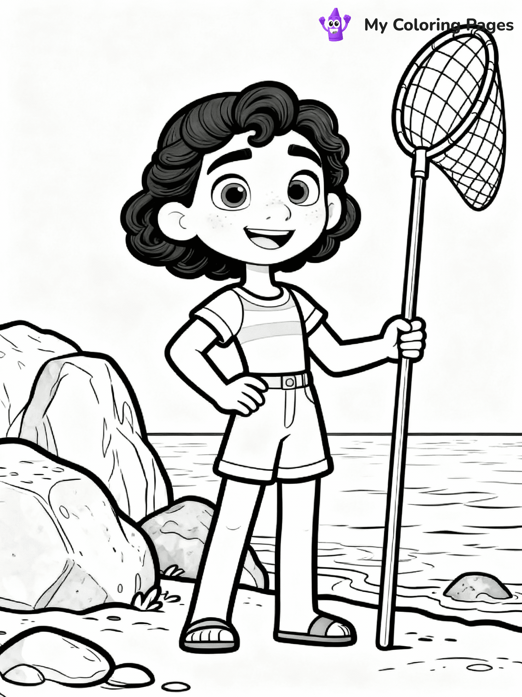 Luca Coloring Pages - 27