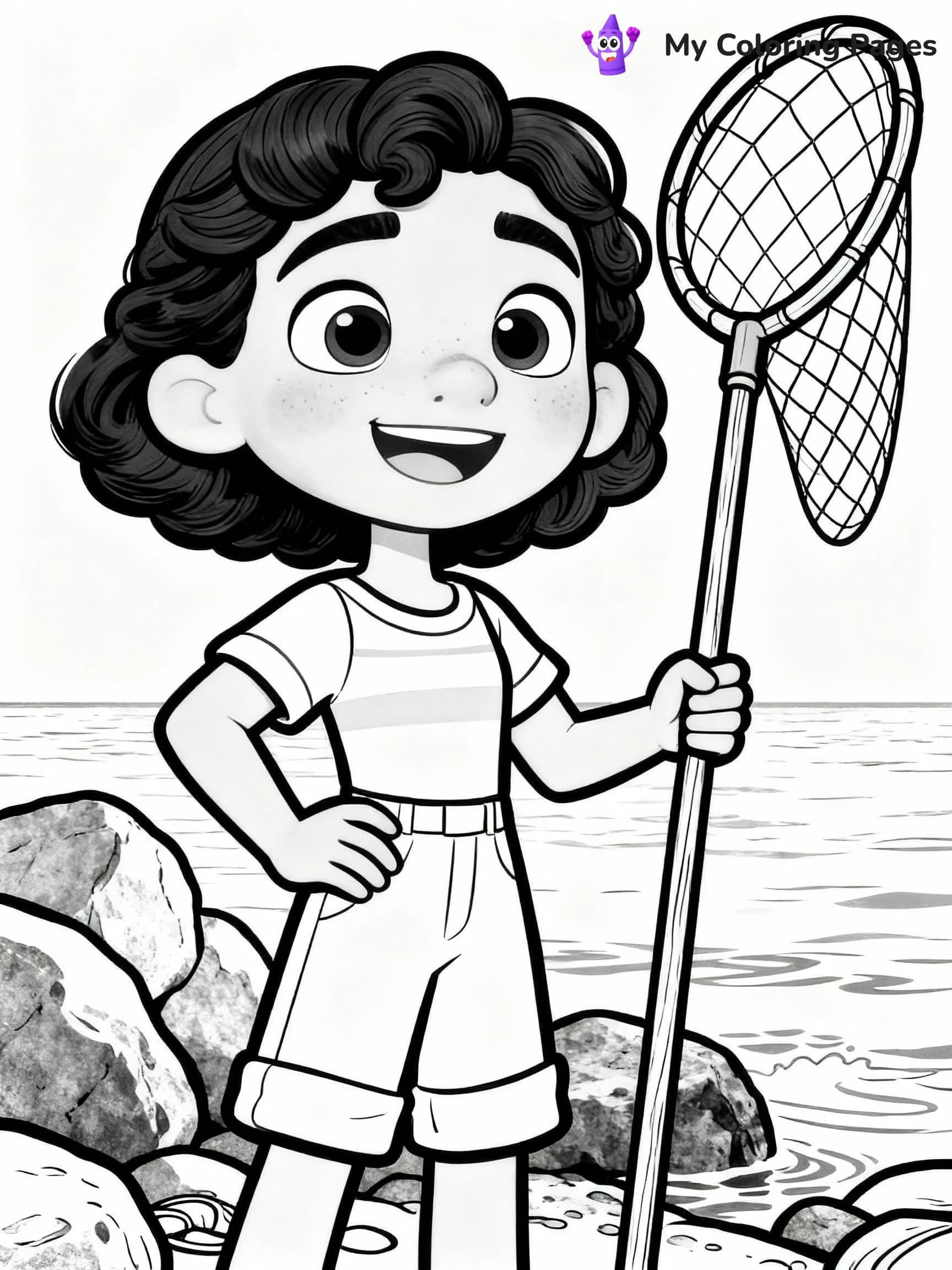 Luca Coloring Pages - 23