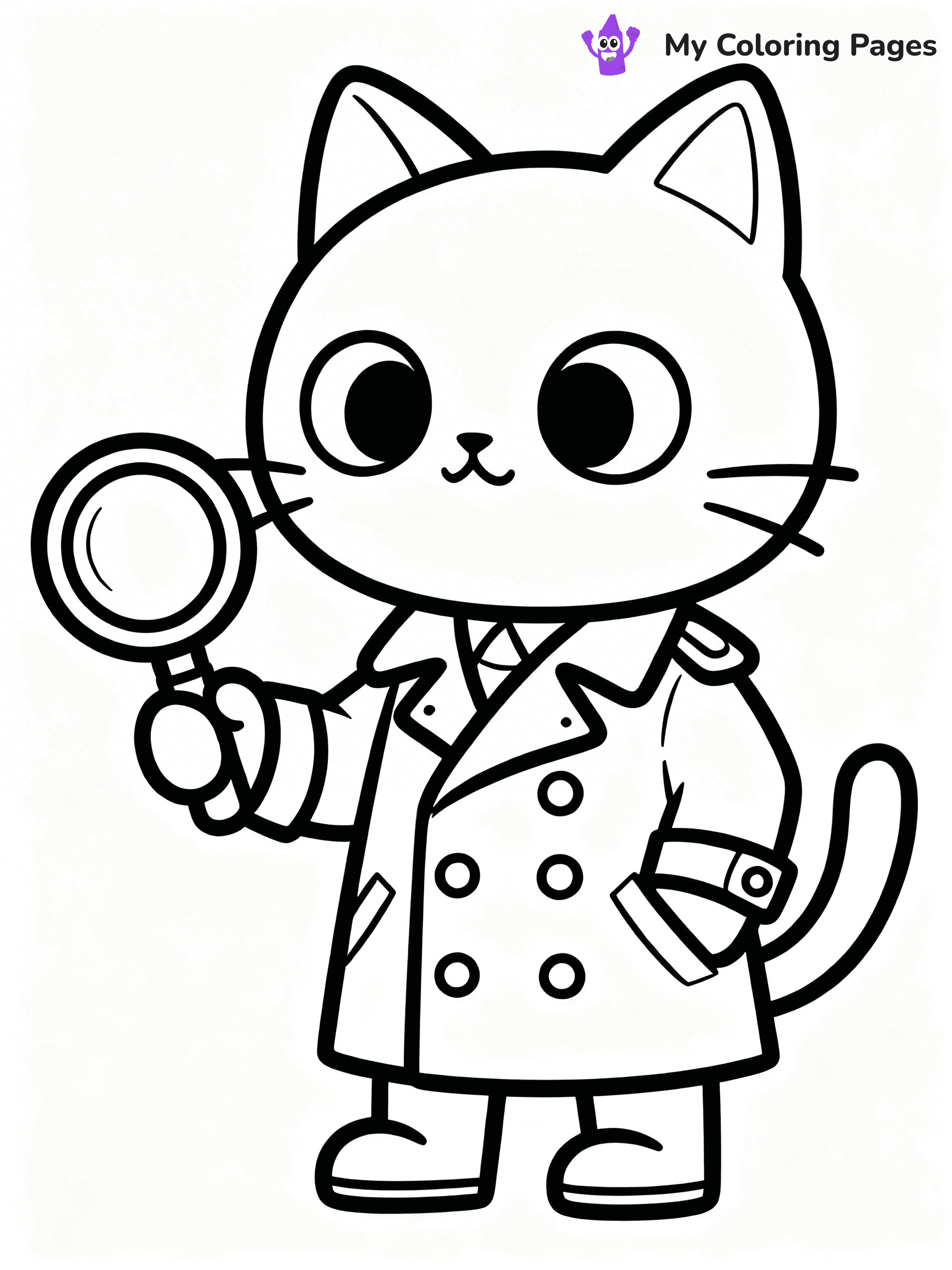 Detective Coloring Pages - 24