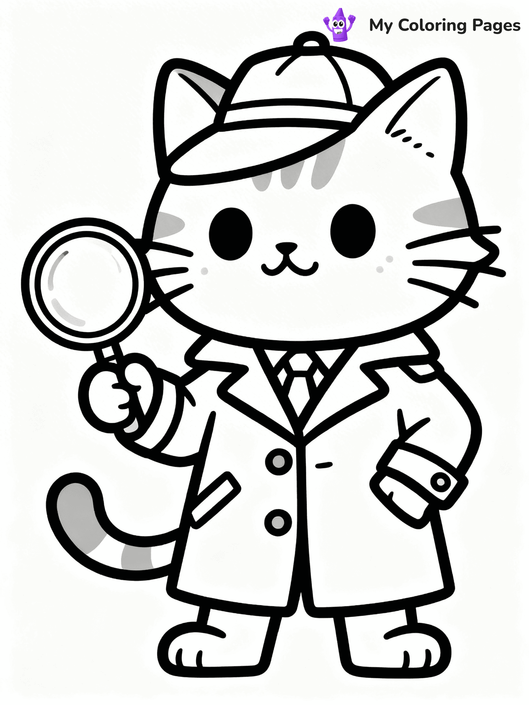 Detective Coloring Pages - 23