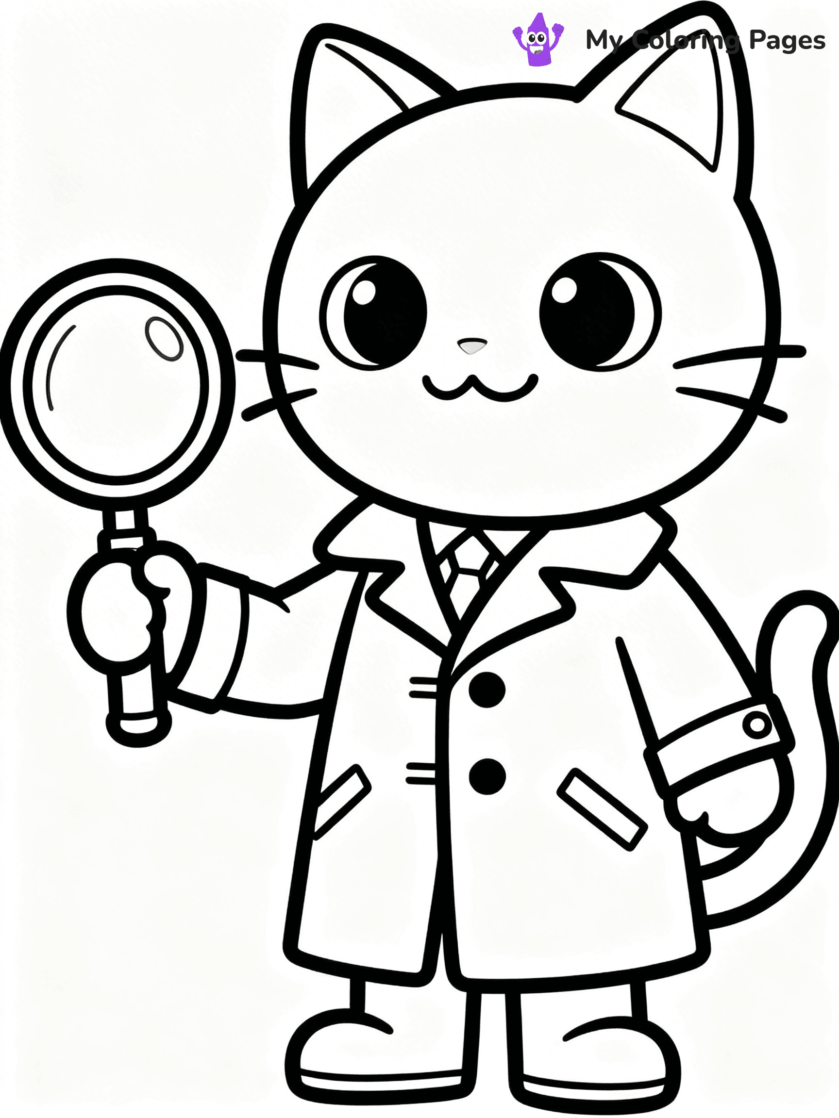 Detective Coloring Pages - 22