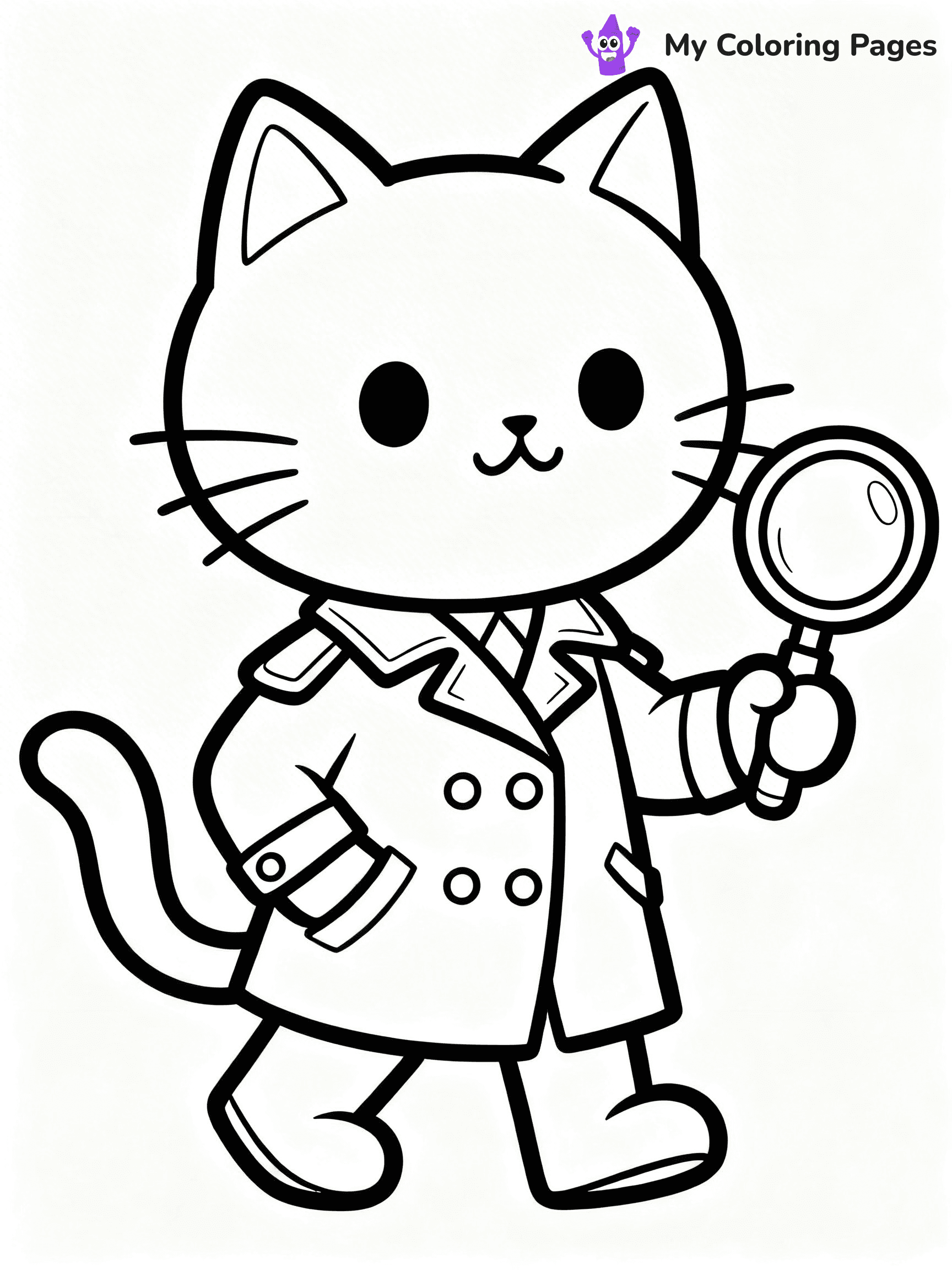 Detective Coloring Pages - 19