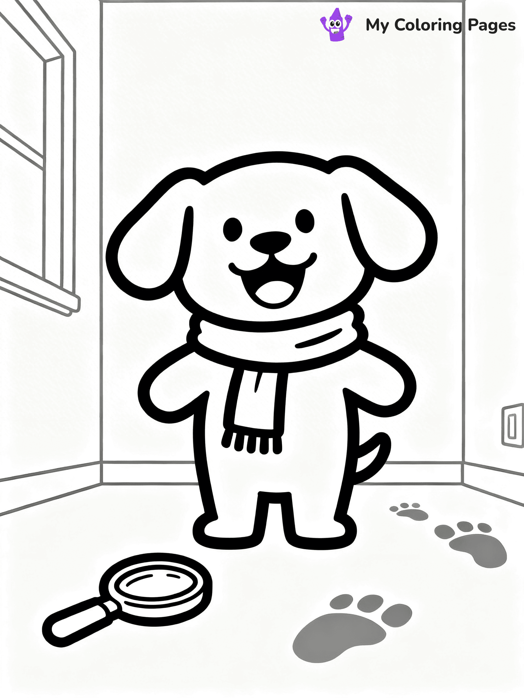 Detective Coloring Pages - 10