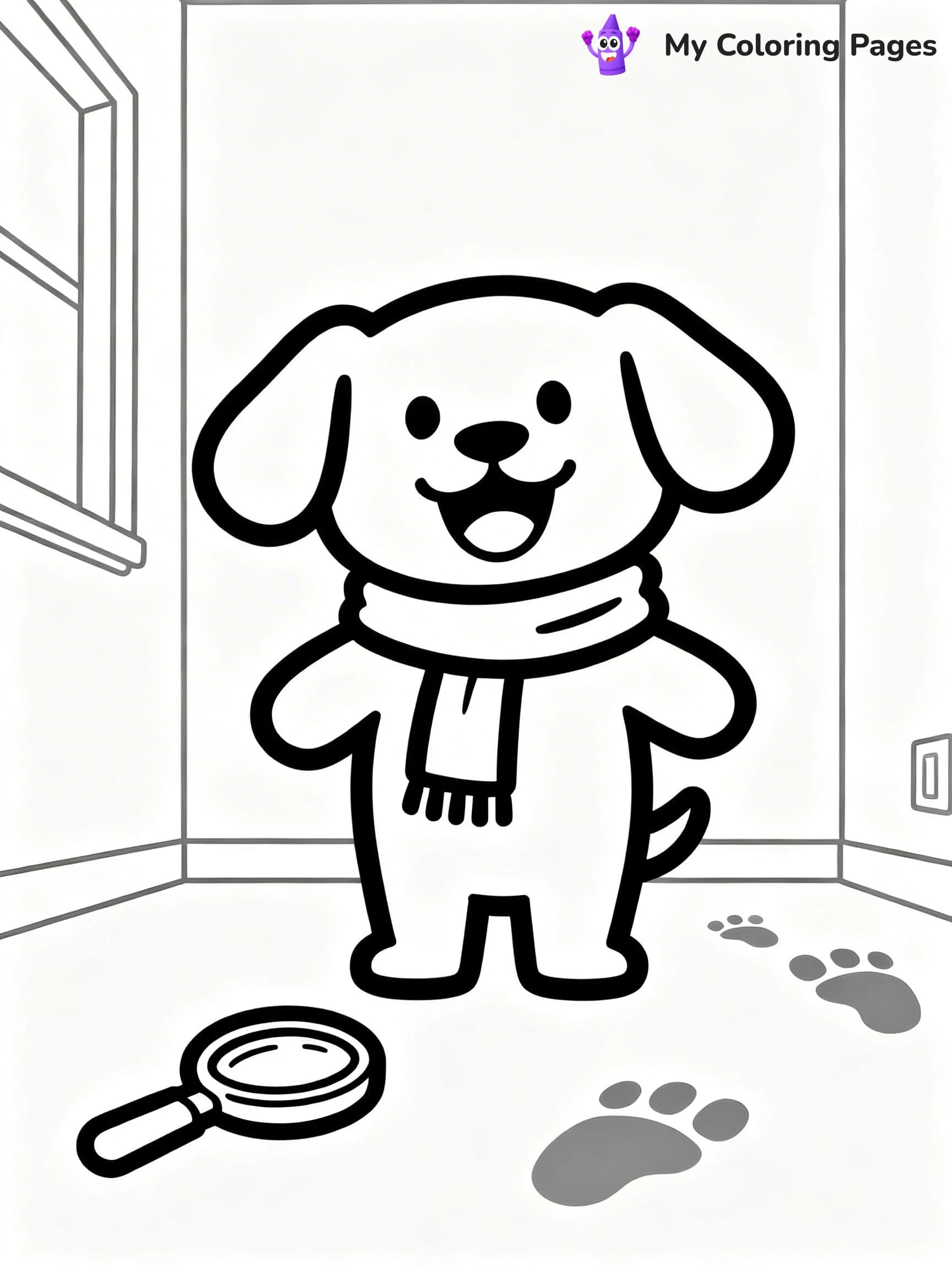 Detective Coloring Pages - 10