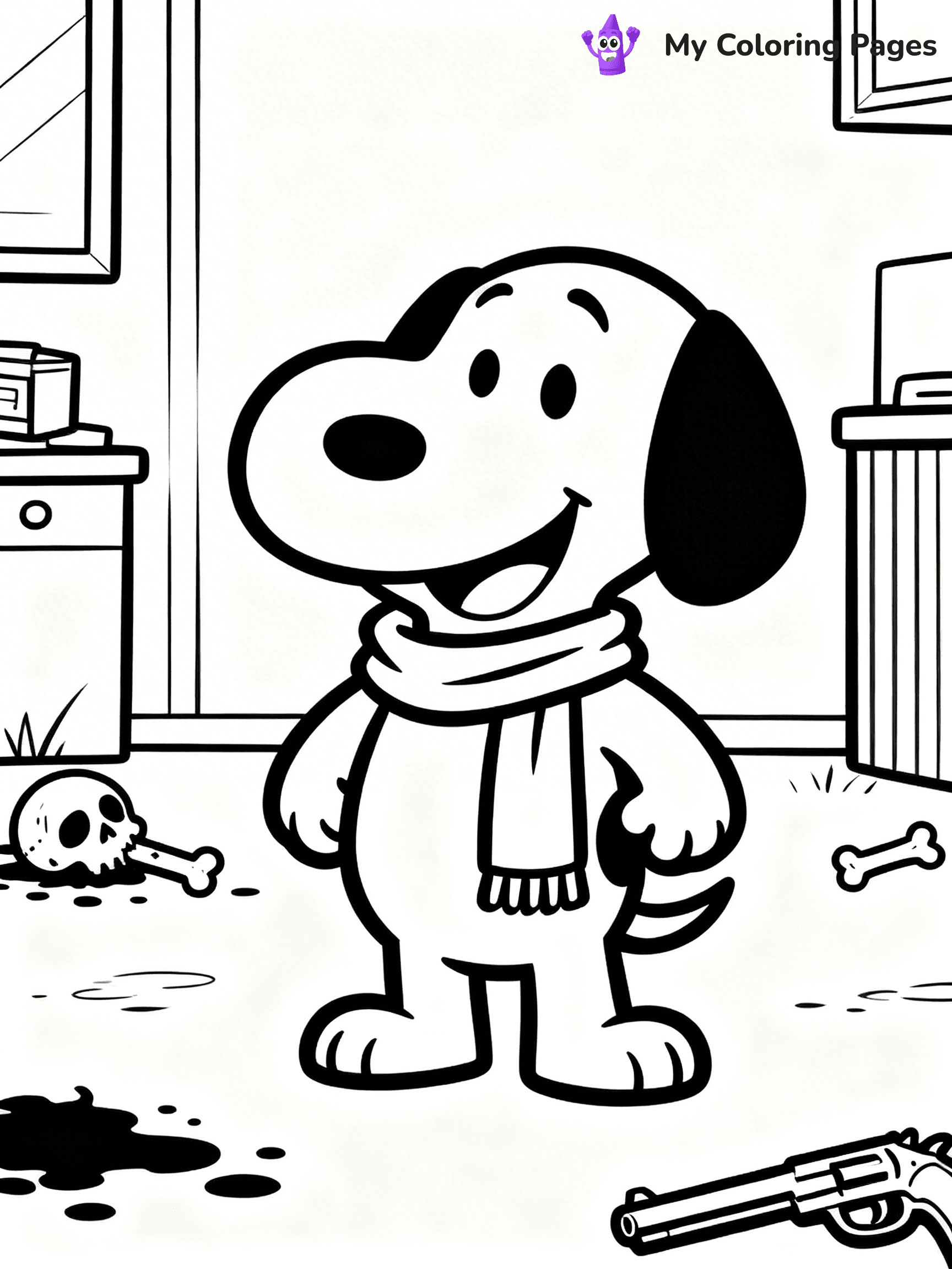 Detective Coloring Pages - 8