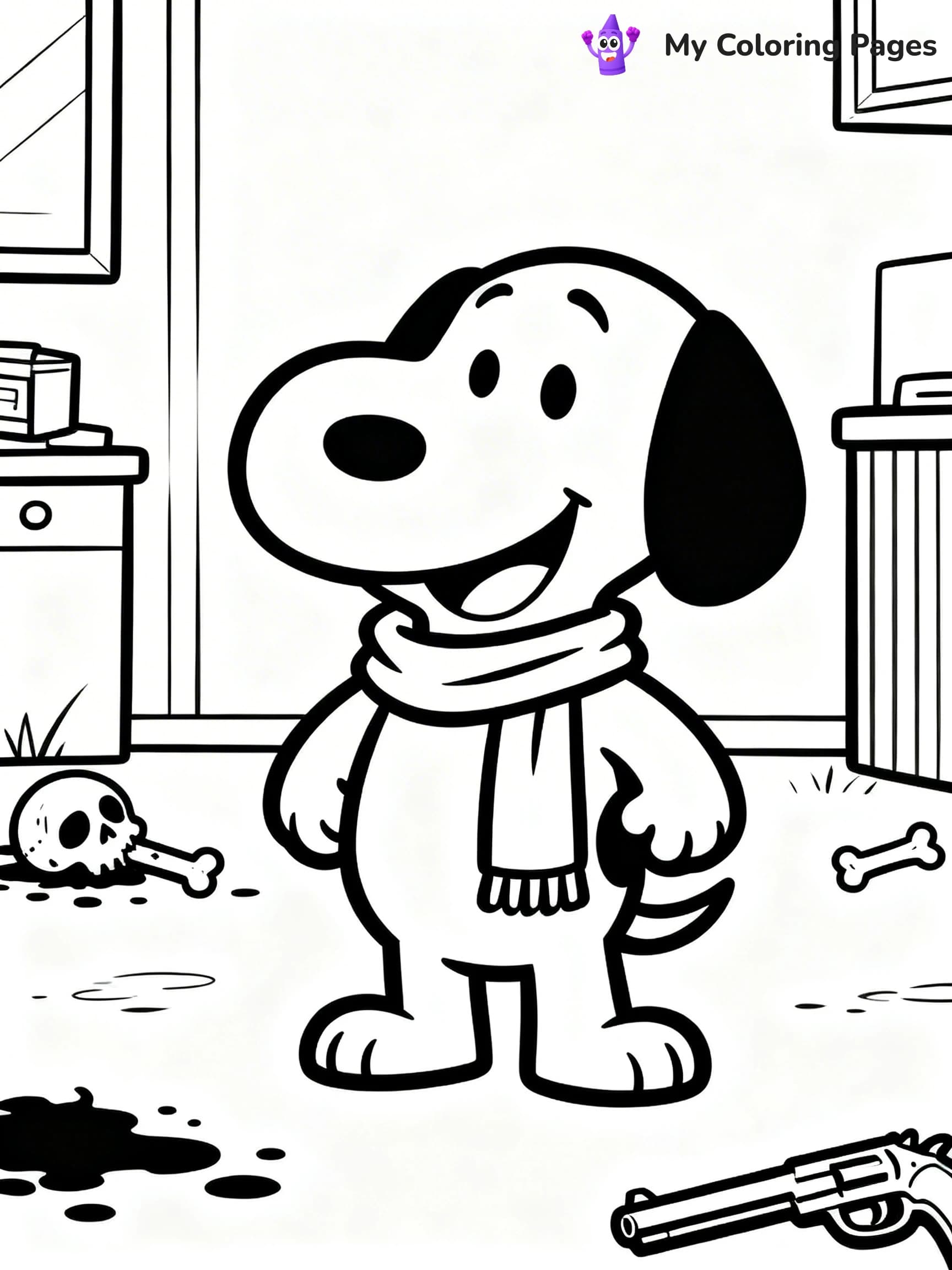 Detective Coloring Pages - 8