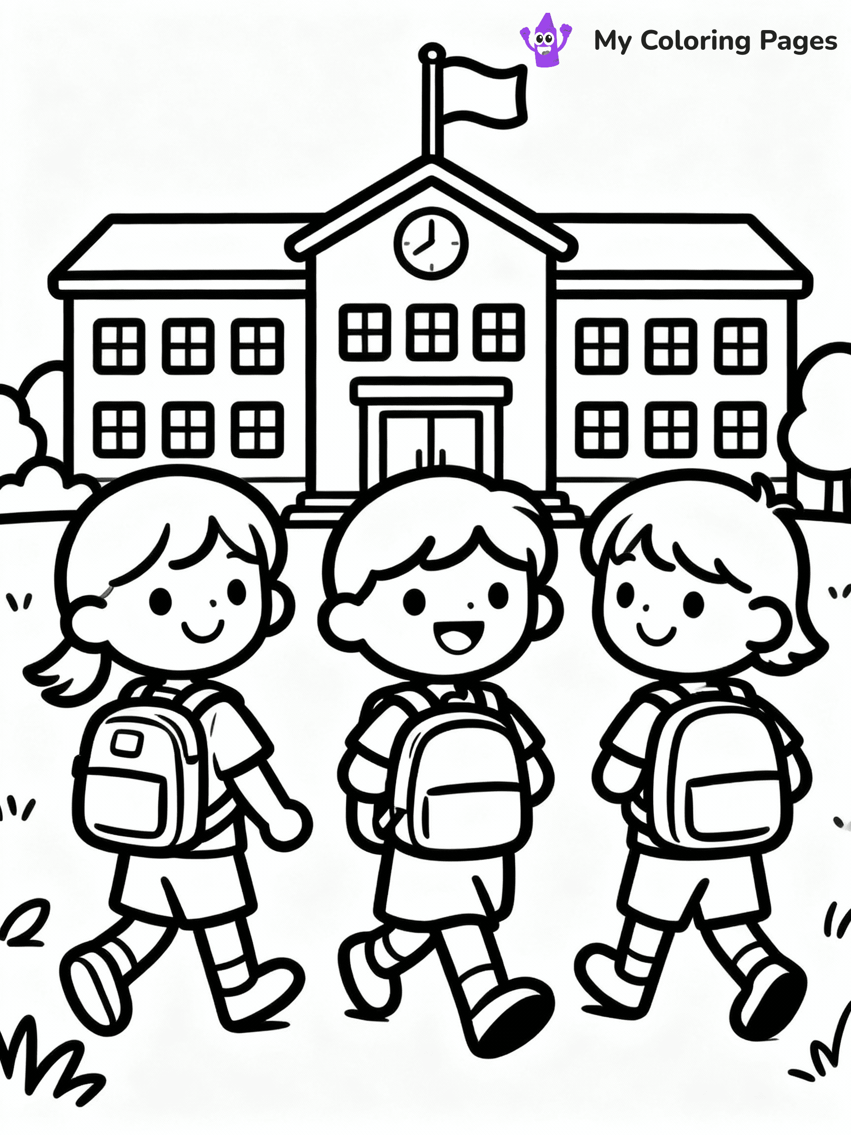 School Coloring Pages - 20