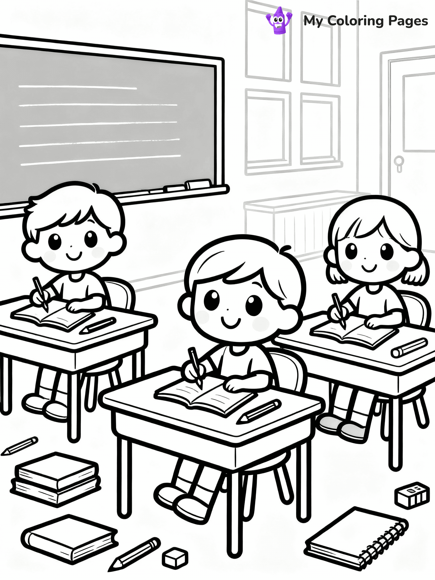 School Coloring Pages - 18