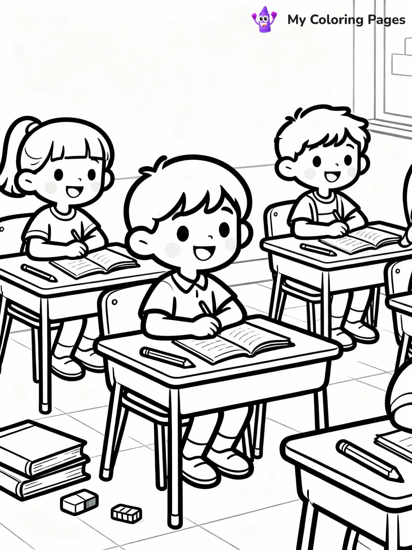 School Coloring Pages - 17