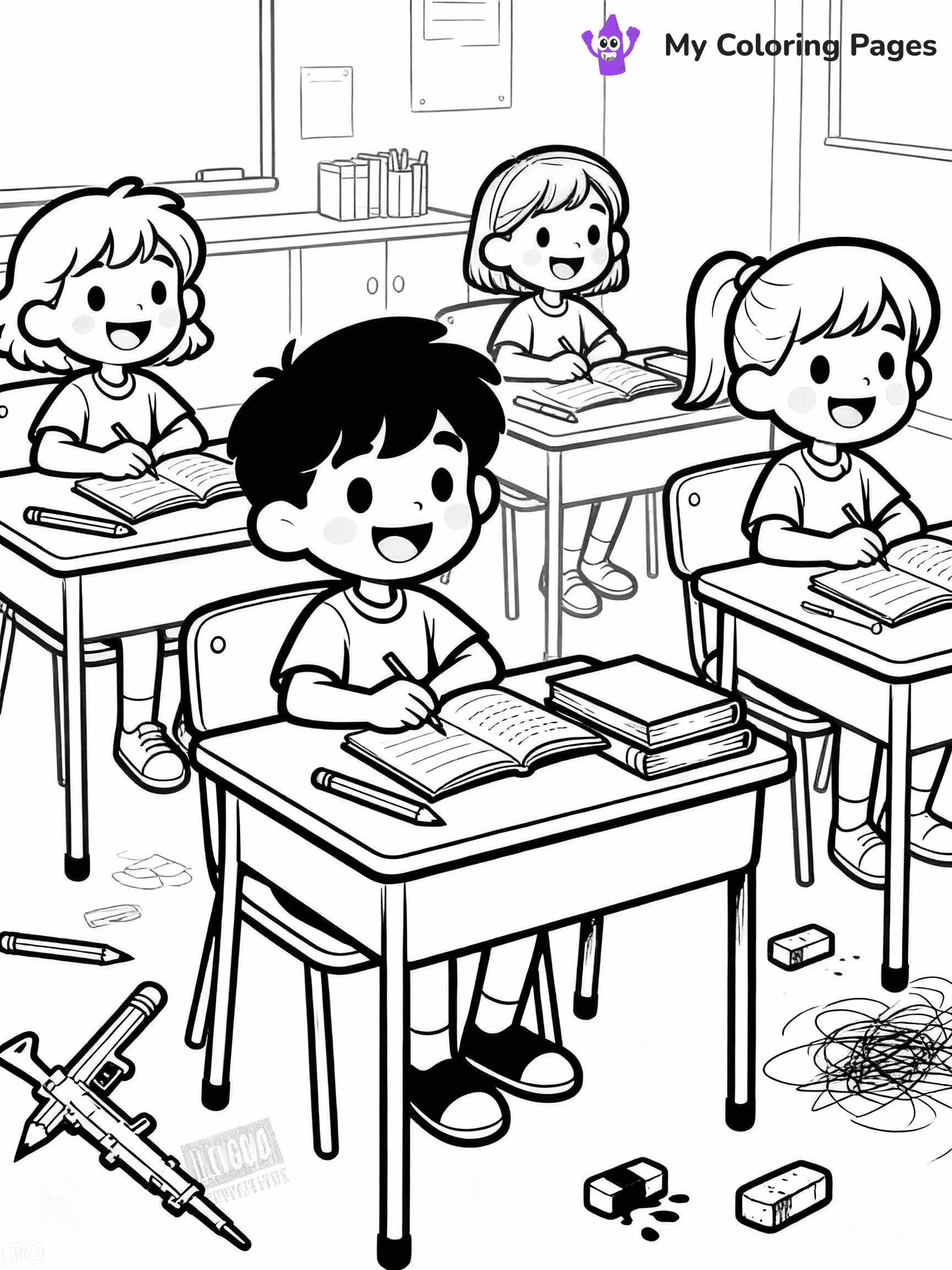 School Coloring Pages - 14