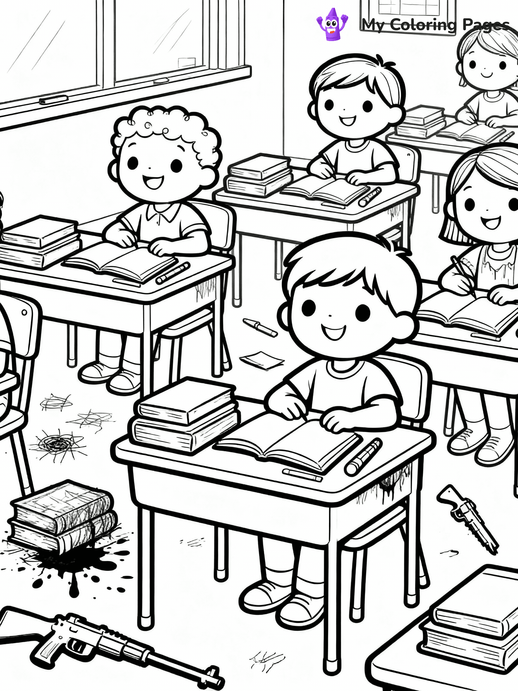 School Coloring Pages - 13