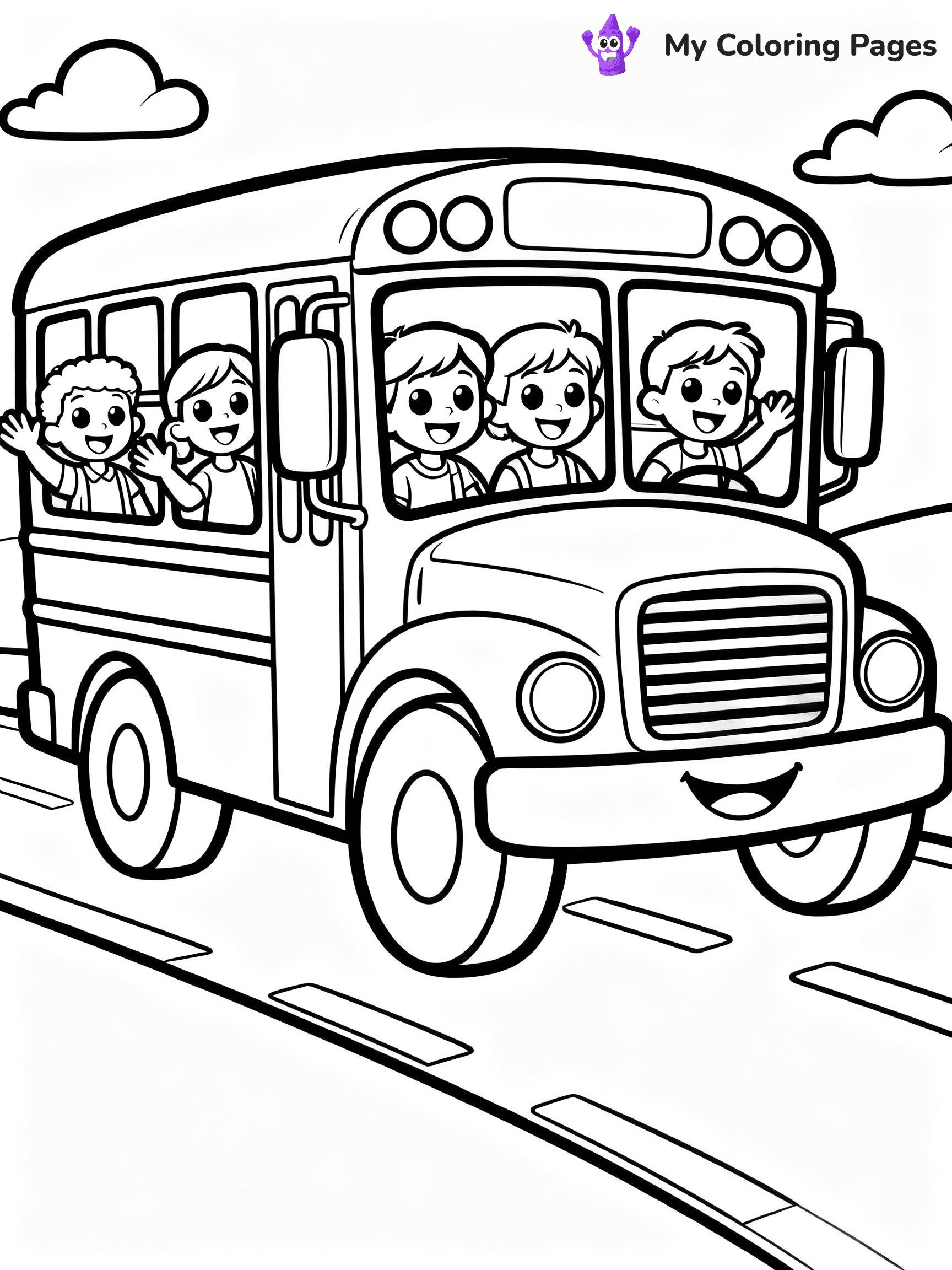 School Coloring Pages - 12