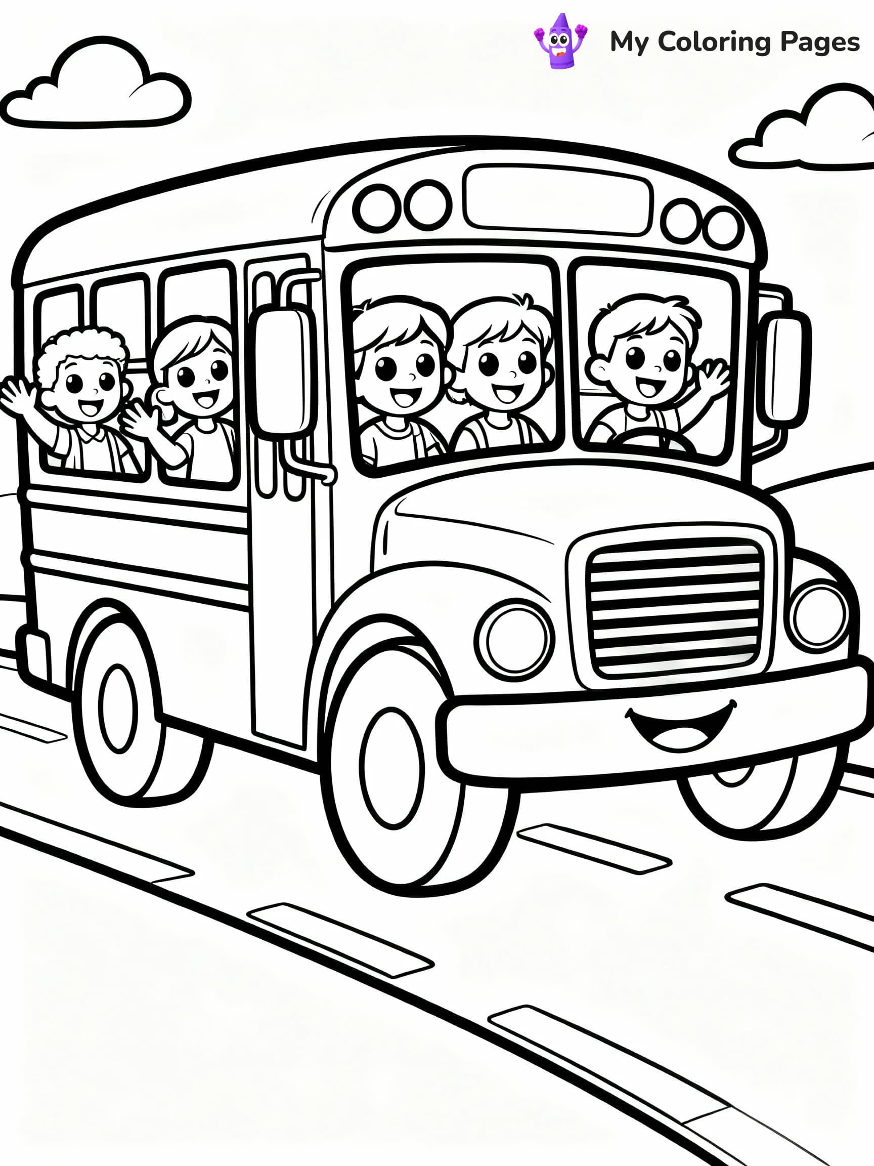 School Coloring Pages - 12