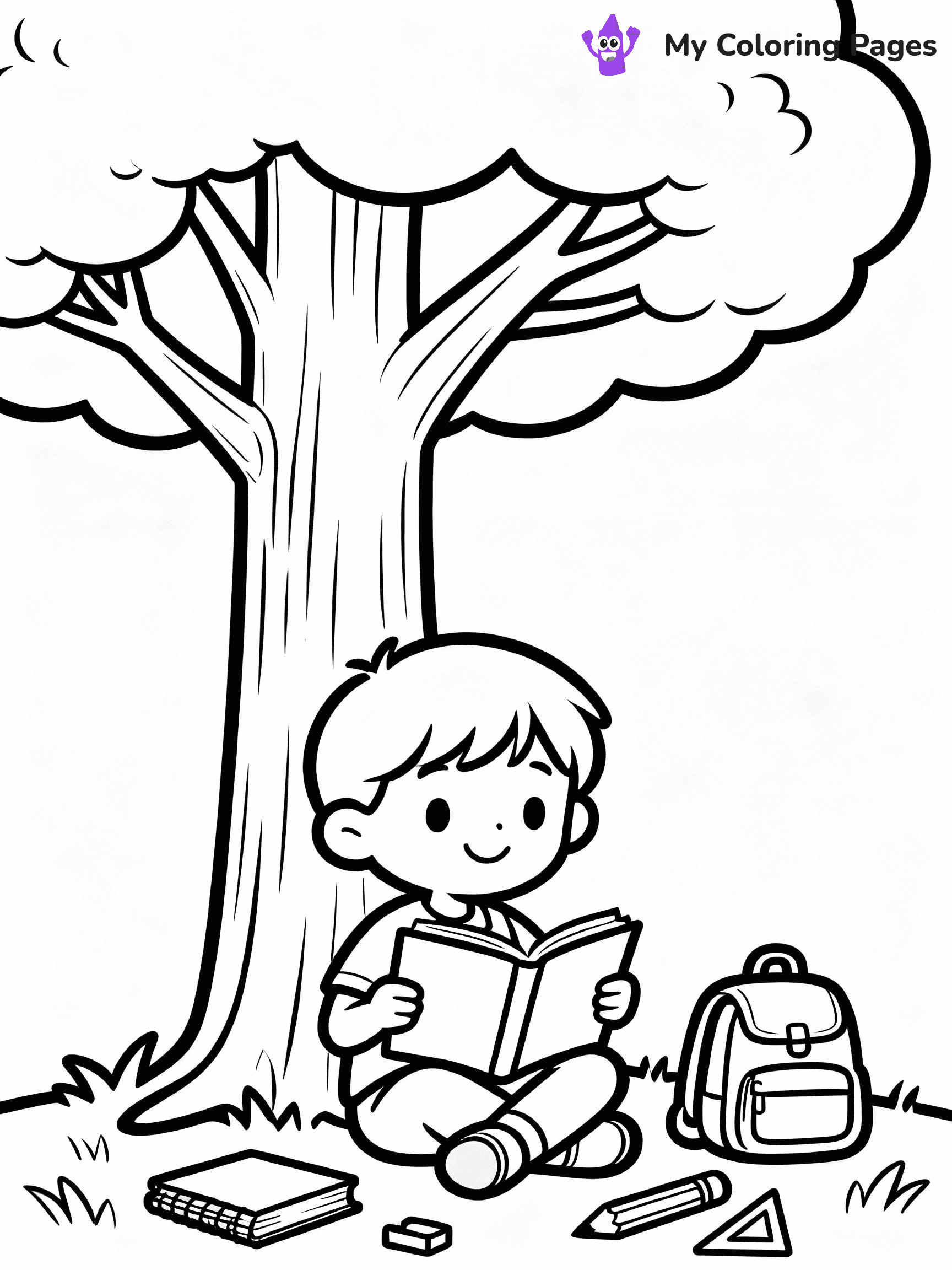 School Coloring Pages - 3