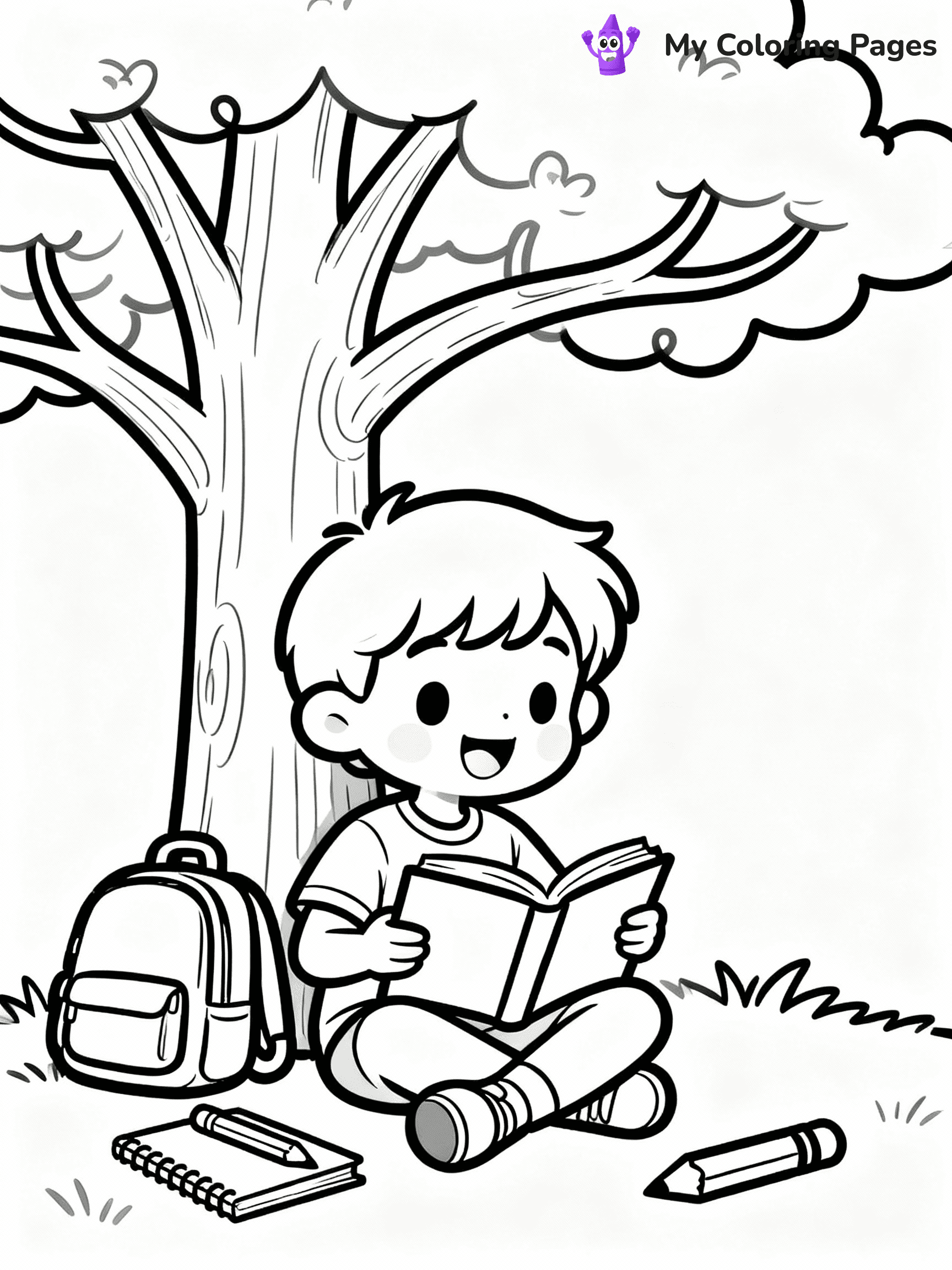 School Coloring Pages - 2