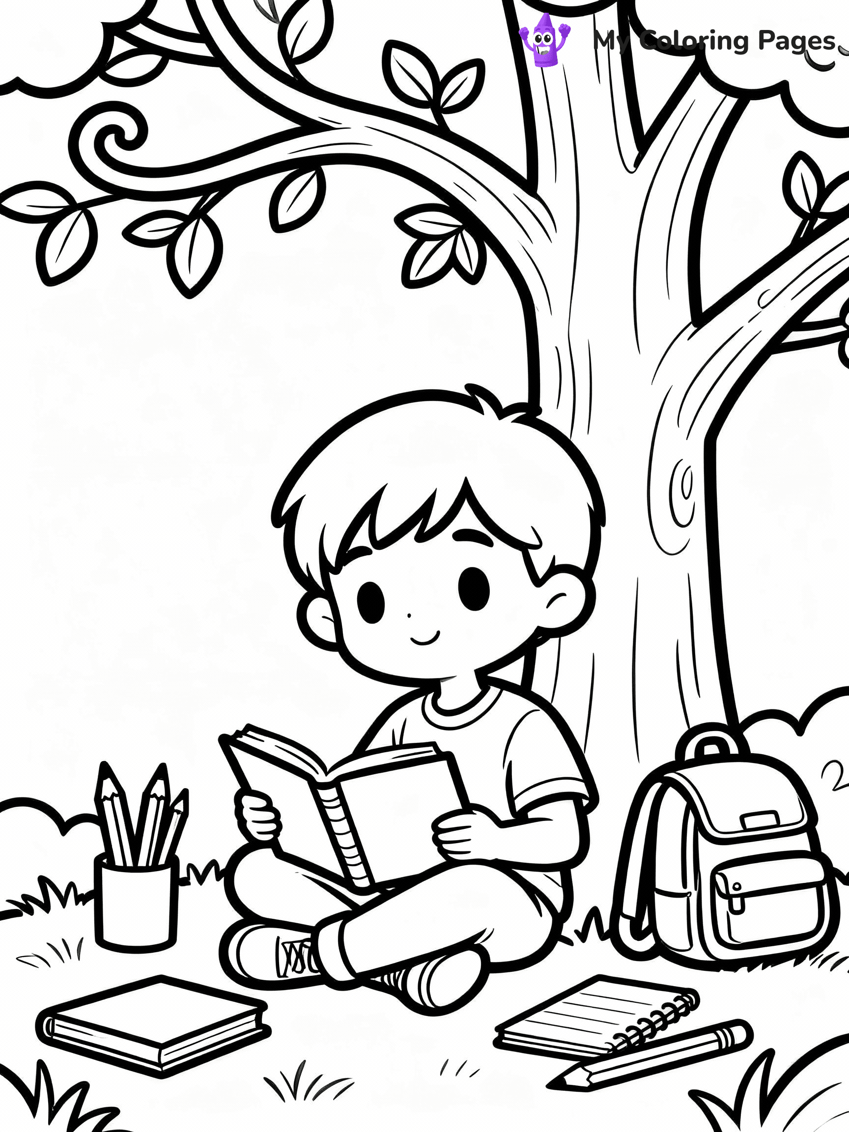 School Coloring Pages - 1