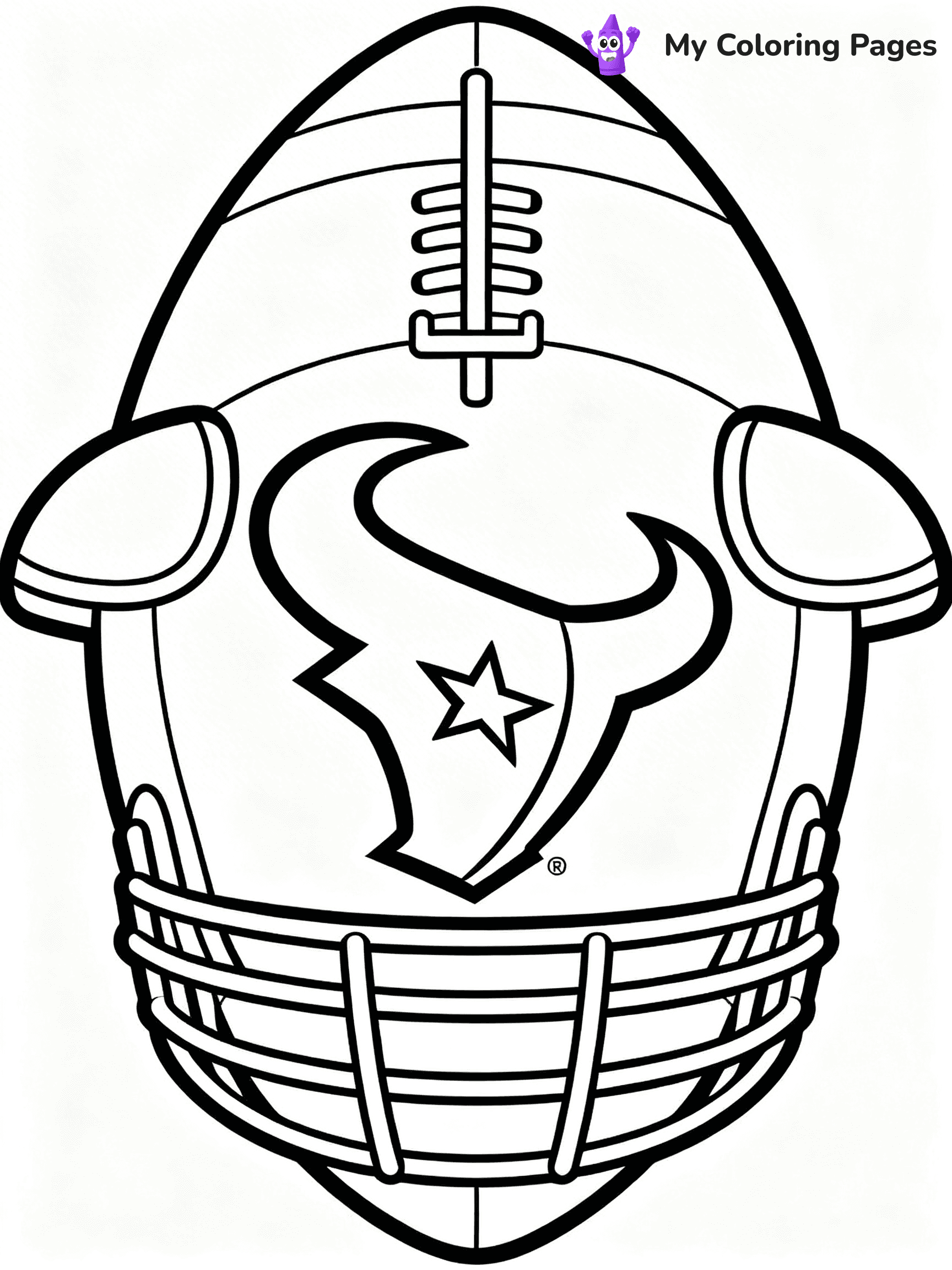 Texans Coloring Pages - 22