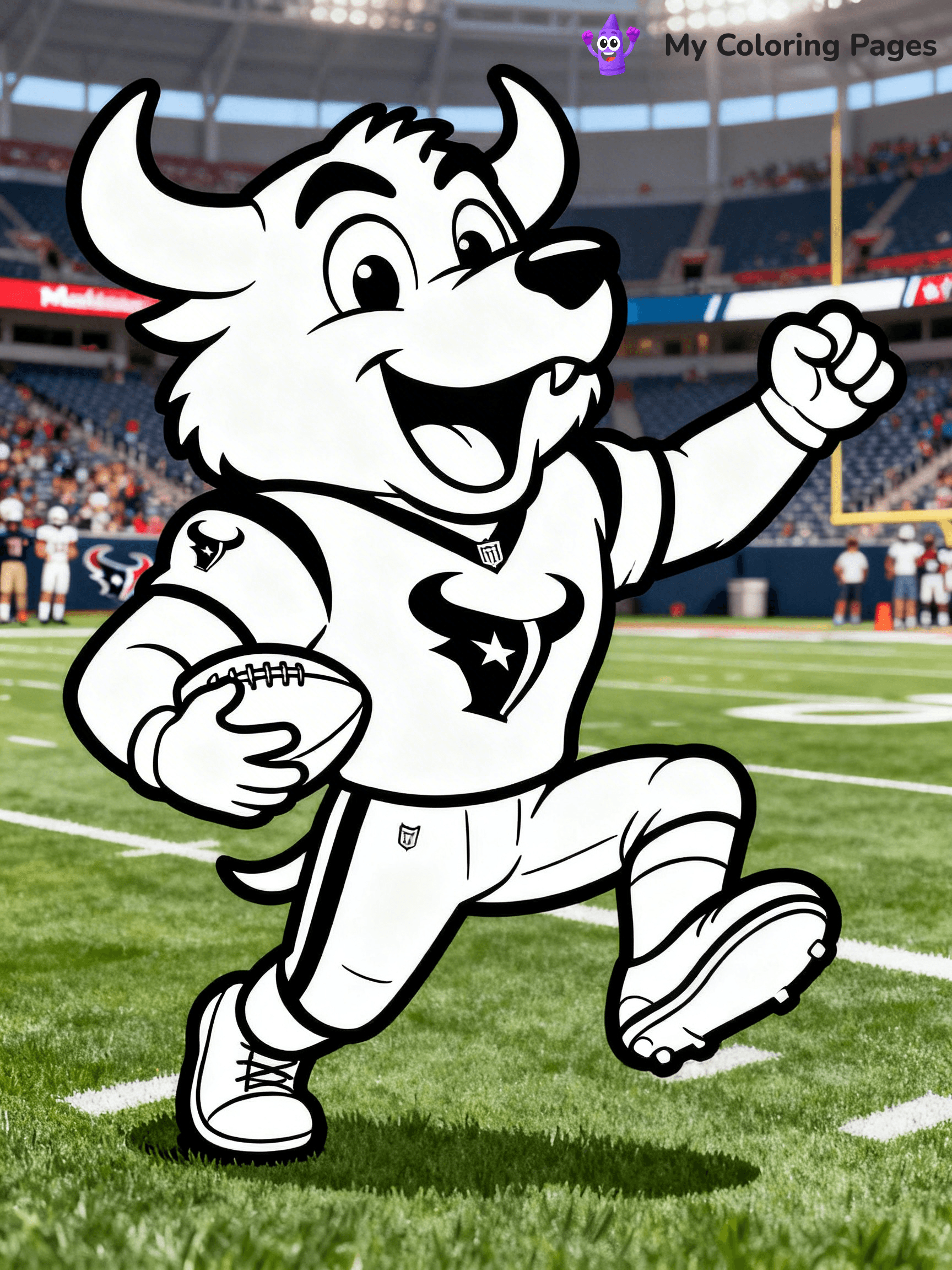 Texans Coloring Pages - 14