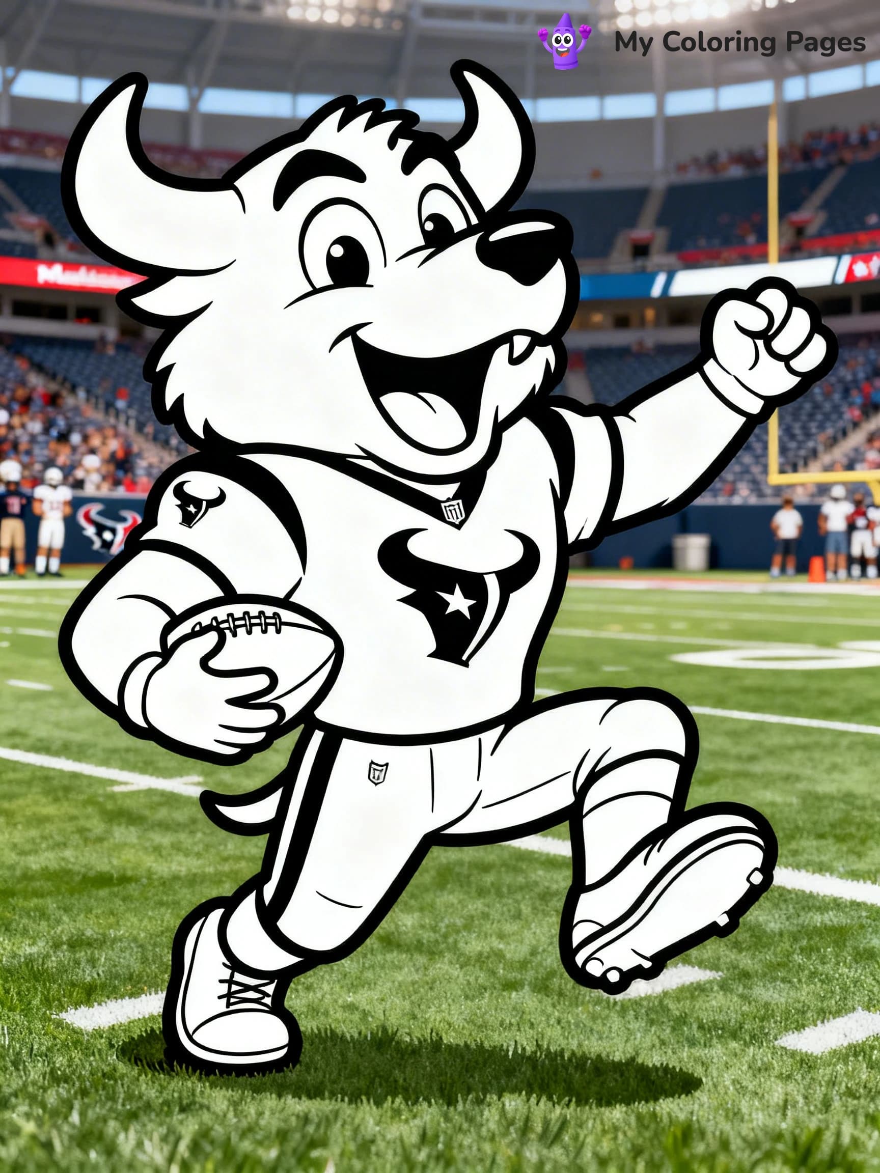 Texans Coloring Pages - 14