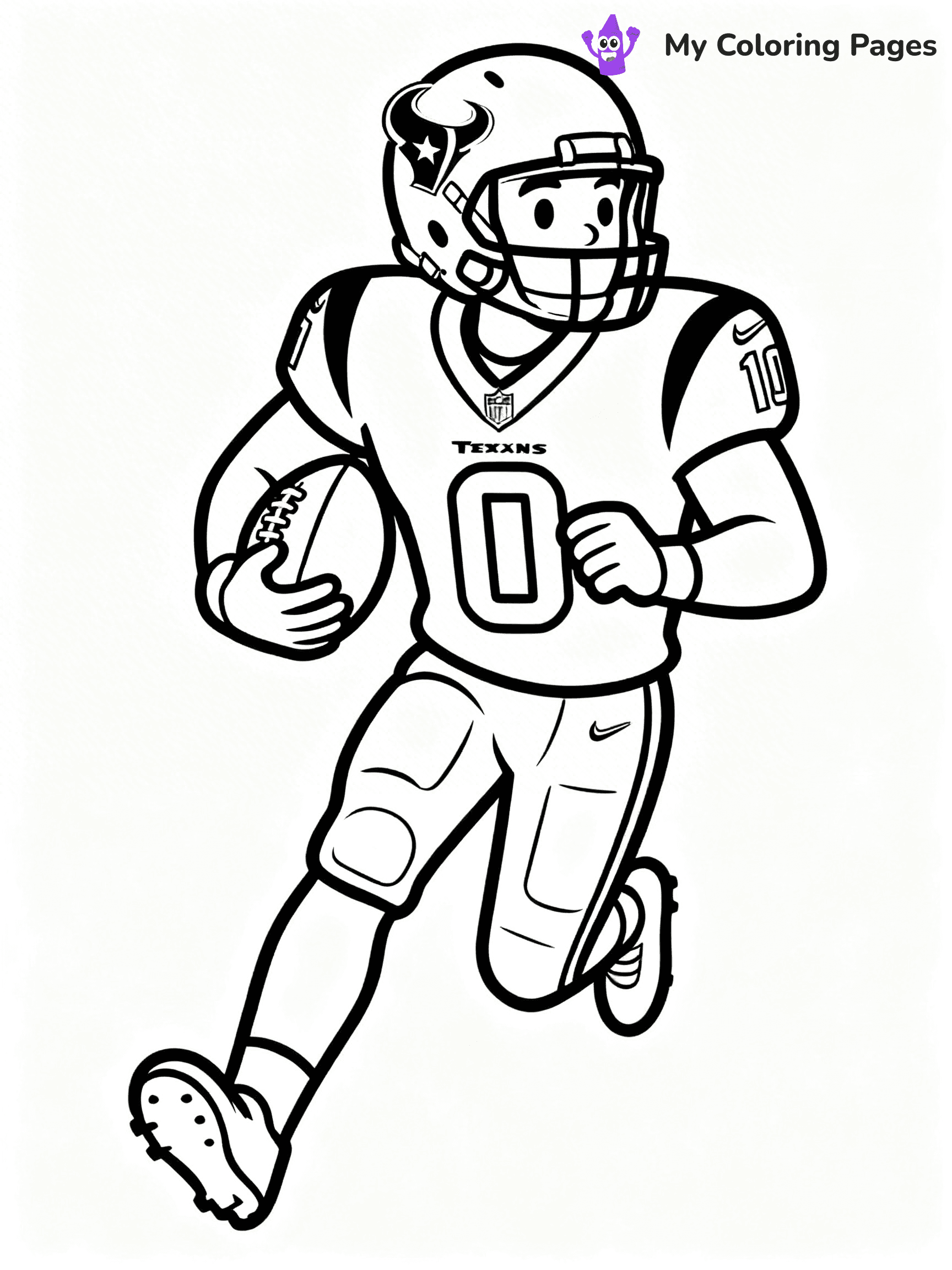 Texans Coloring Pages - 11